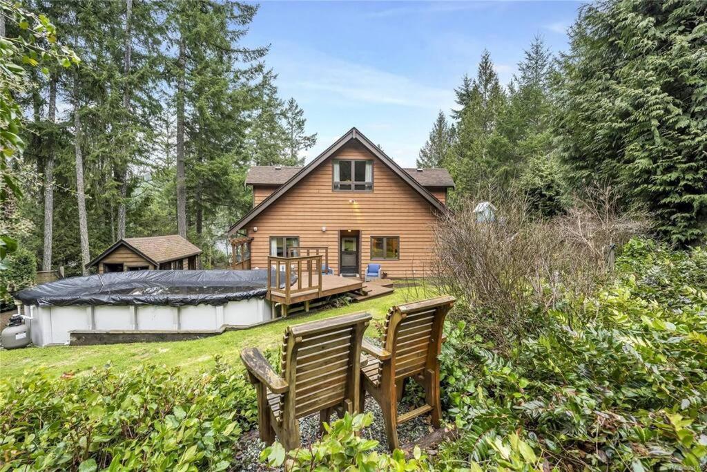 Chalet Style Cottage near Shawnigan Lake view 2