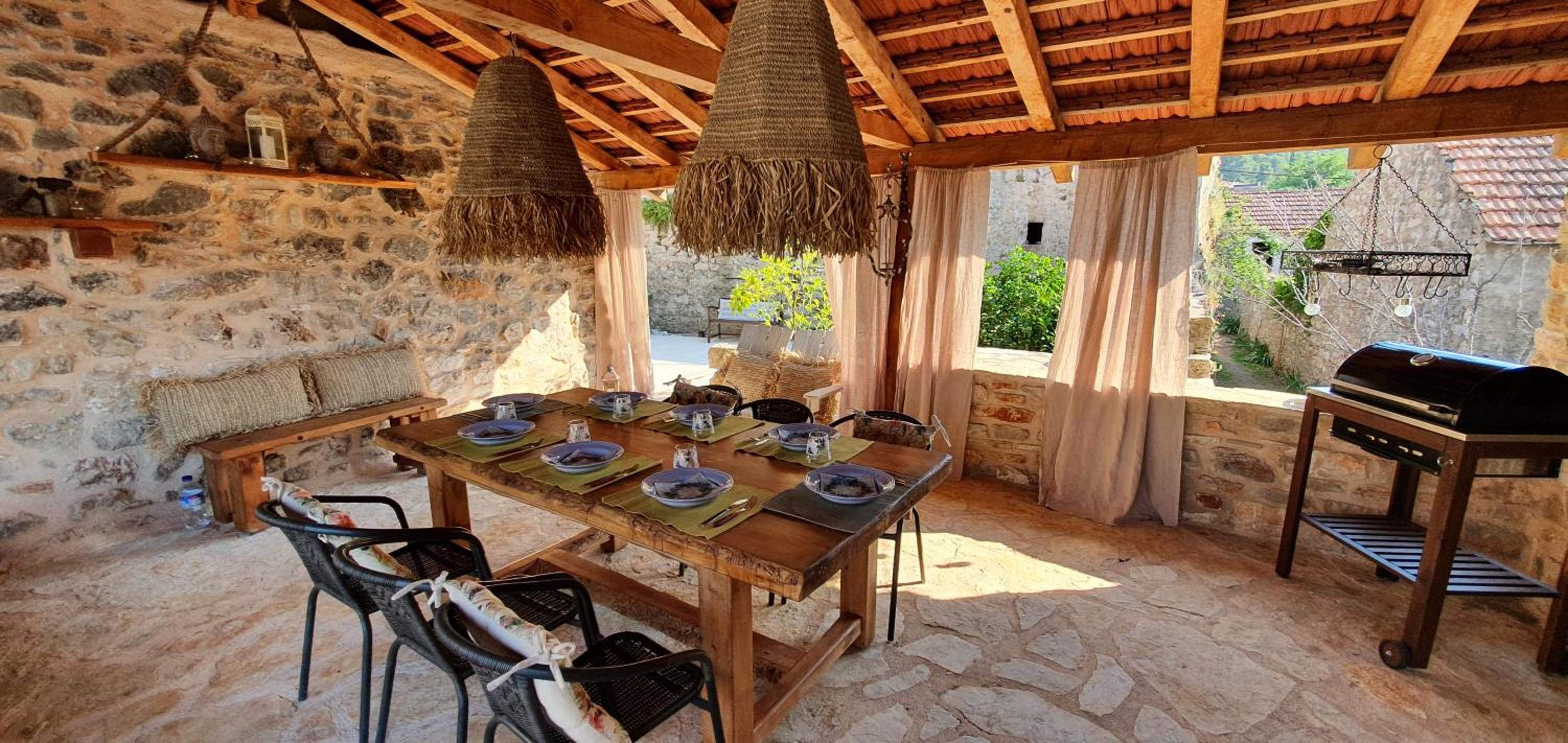 Hvar Stone Villa with pool