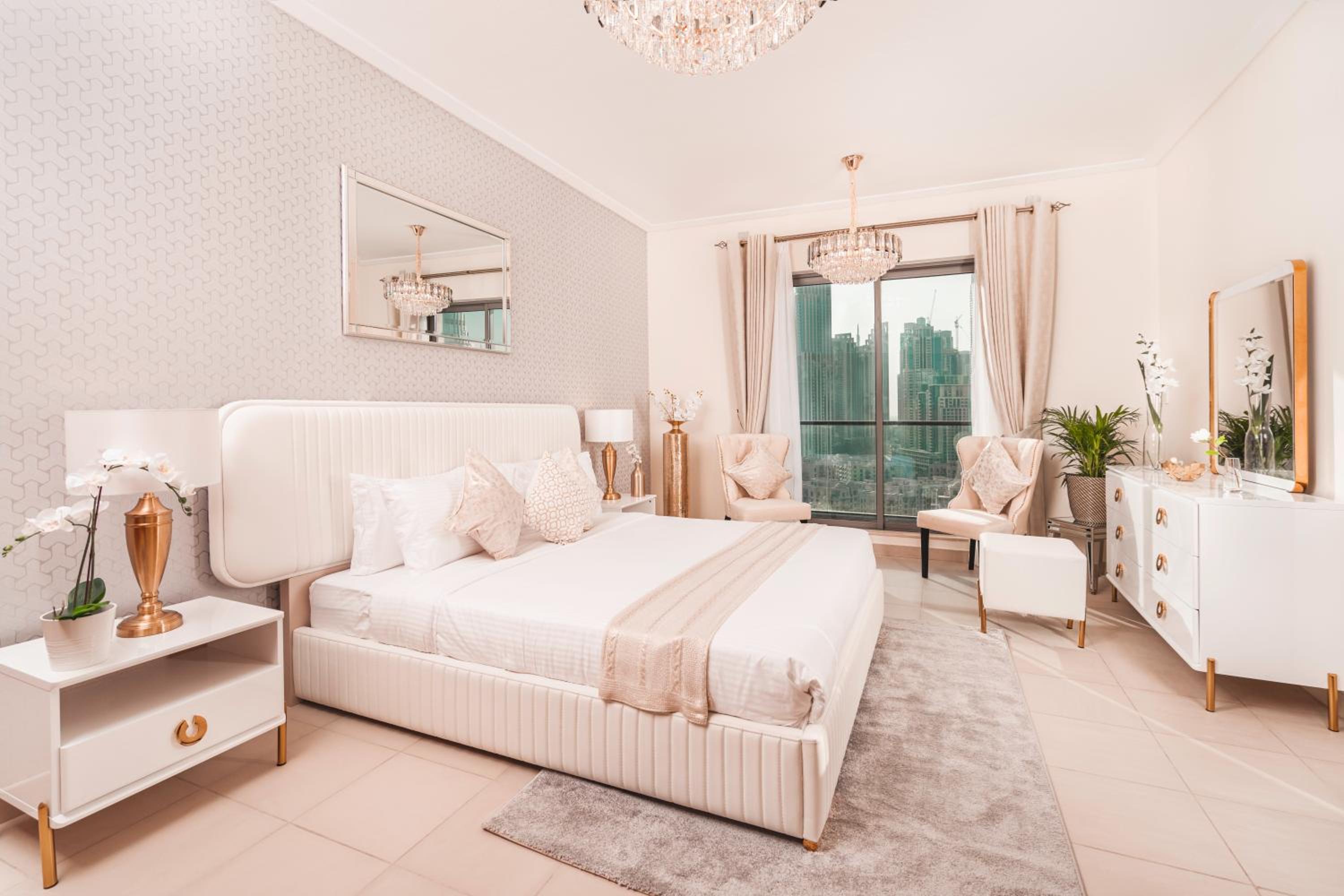 Elite Royal Apartment - Panoramic Full Burj Khalifa, Fountain & Skyline view - Infinite