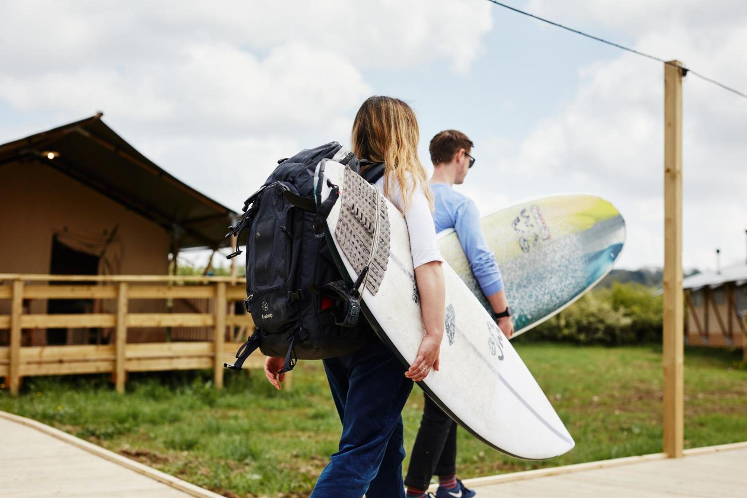 The Camp at The Wave