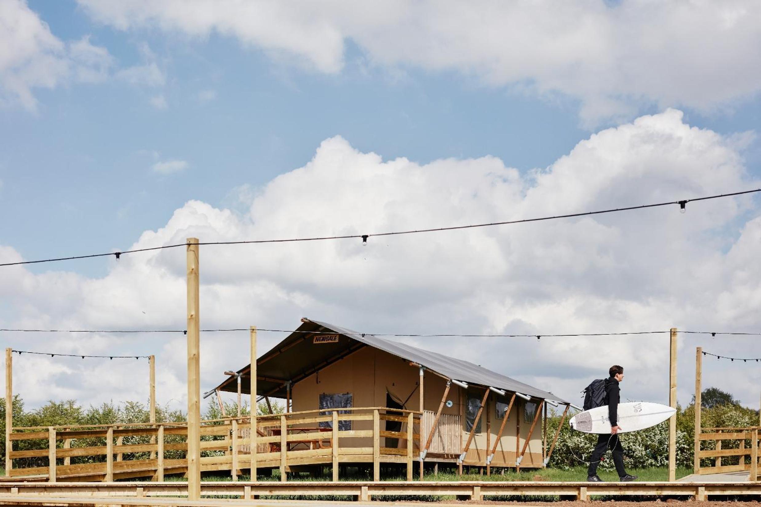 The Camp at The Wave