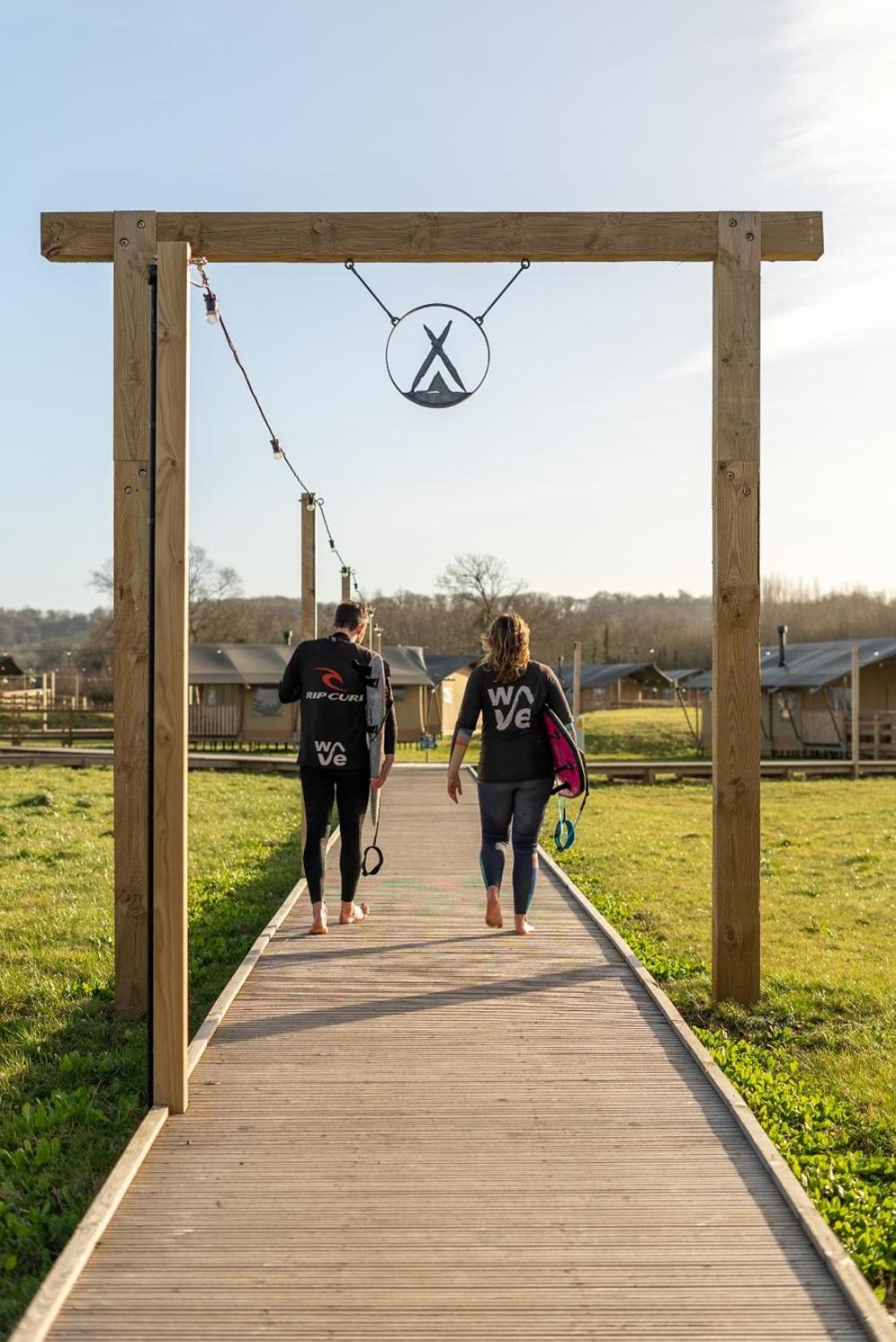 The Camp at The Wave