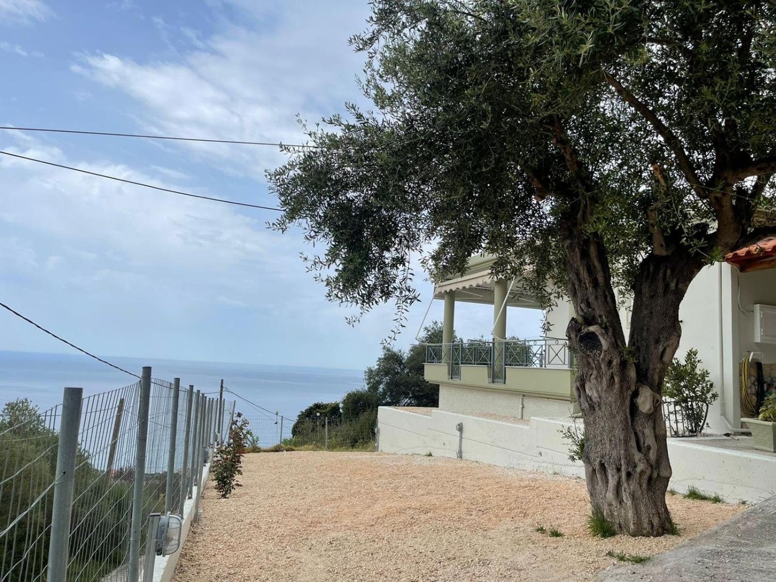 Villa Panorama Sea View Family Villa near Vrachos Beach Lygia view 5