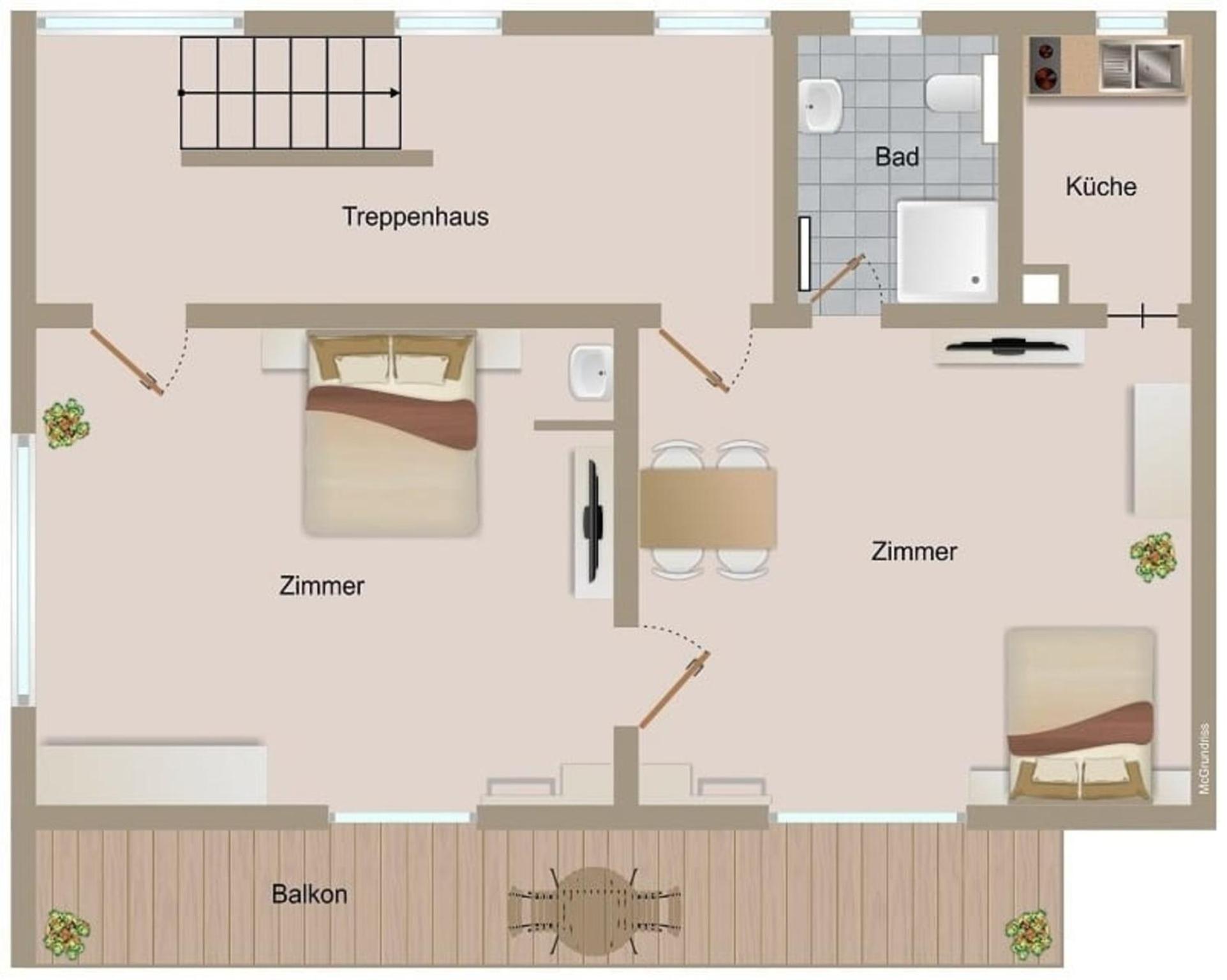 Haus Dora Apartment 3 Ahorn view 2