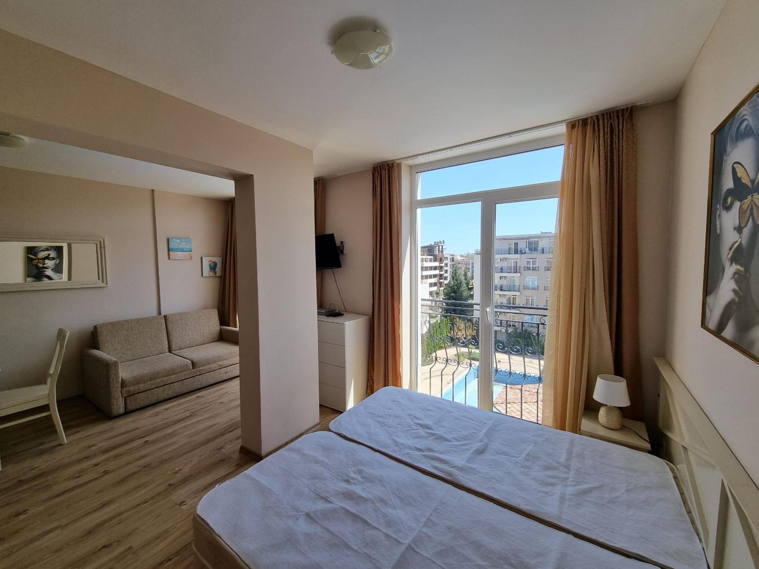 Studio dans complexe proche de la mer, Sunny Beach
