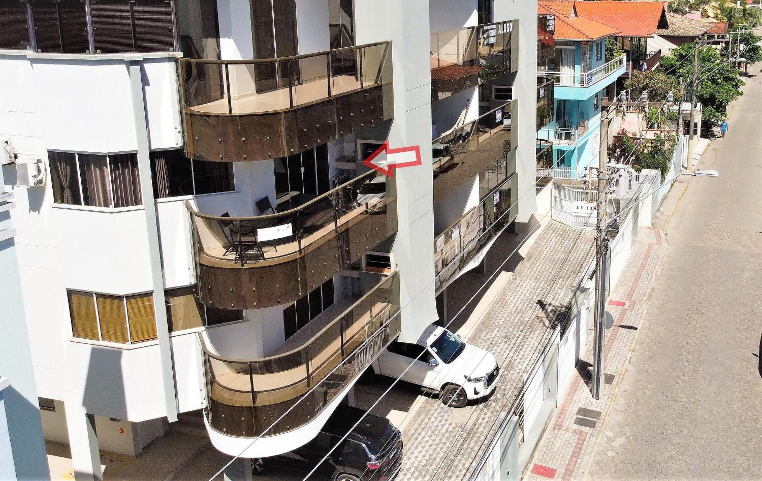 1052 - Apartamento com vista para o mar em Bombinhas - Residencial Salema Apto 301