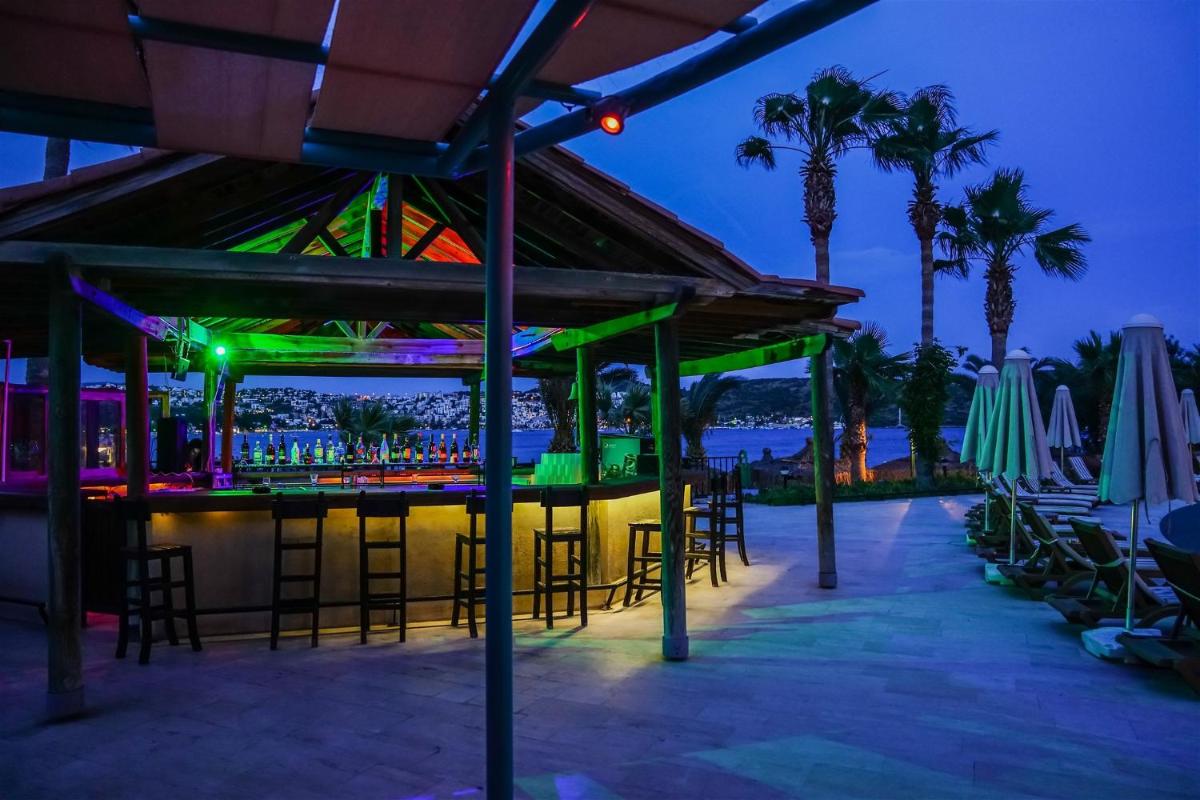 outdoor BBQ area
