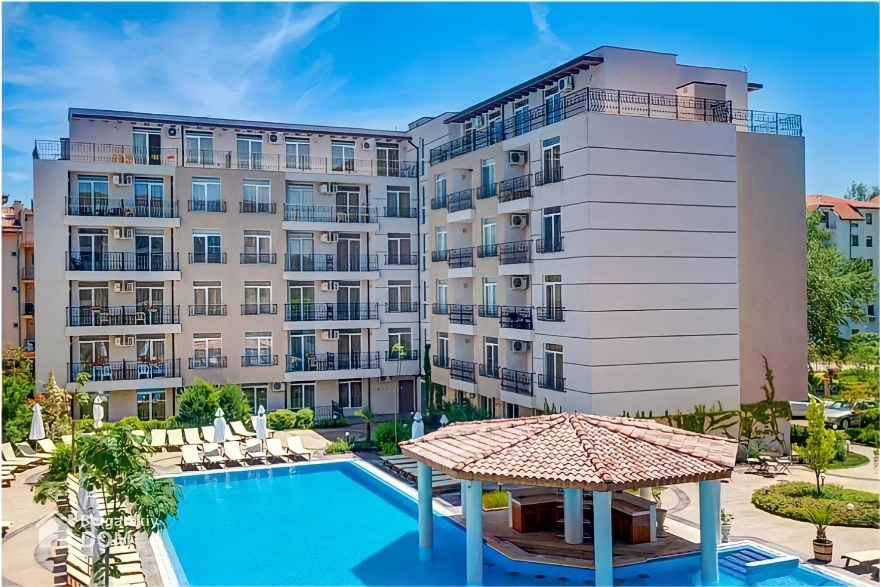 Studio dans complexe proche de la mer, Sunny Beach