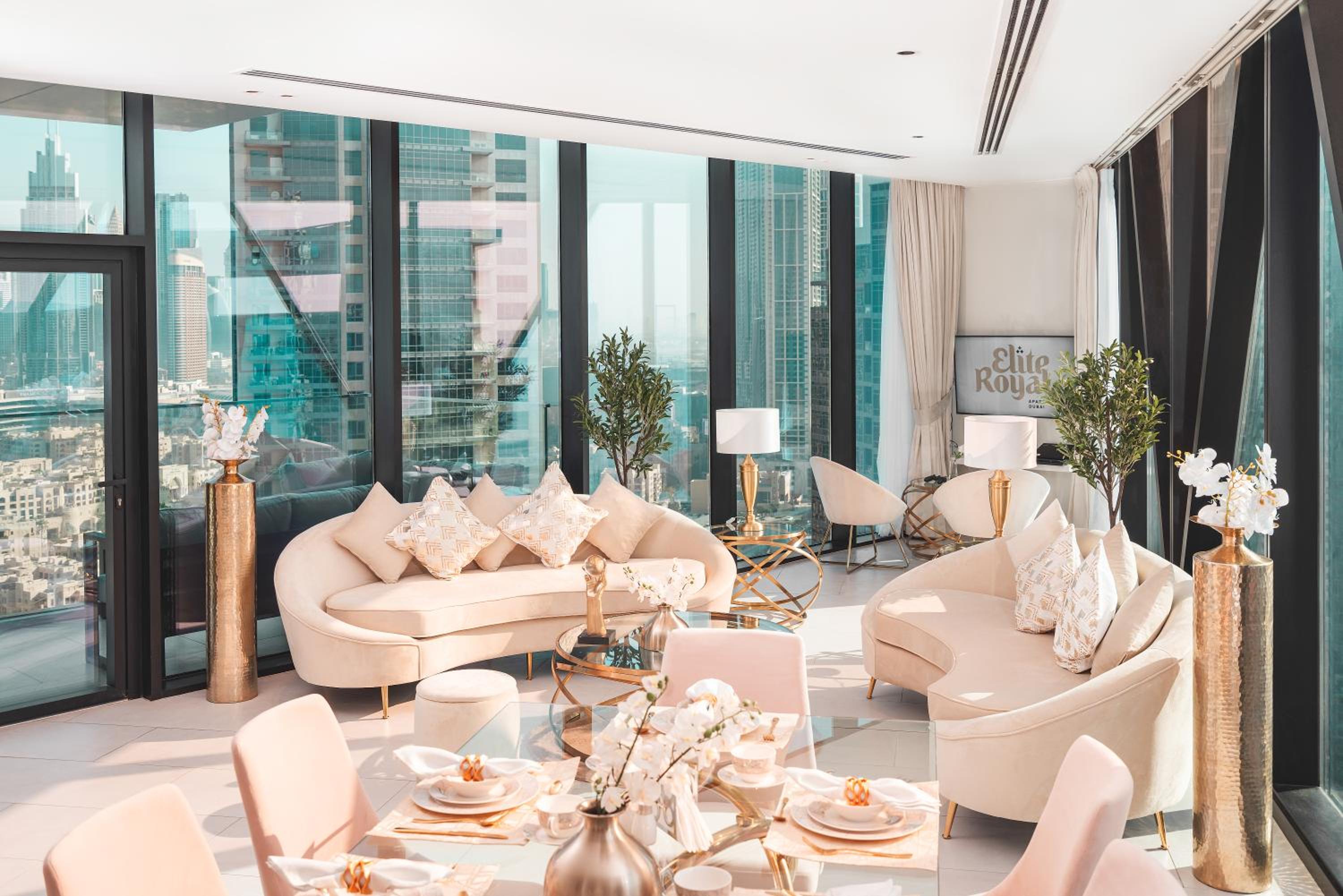Elite Royal Apartment - Panoramic Burj Khalifa, Fountain & Dubai skyline view - Marquise