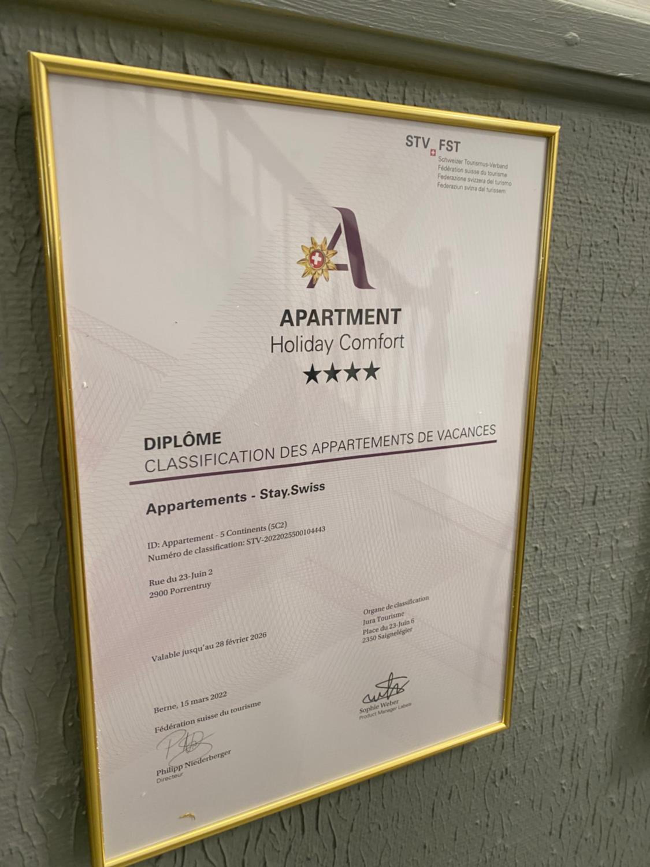 The 5 continents III - Premium appartment by Stay Swiss