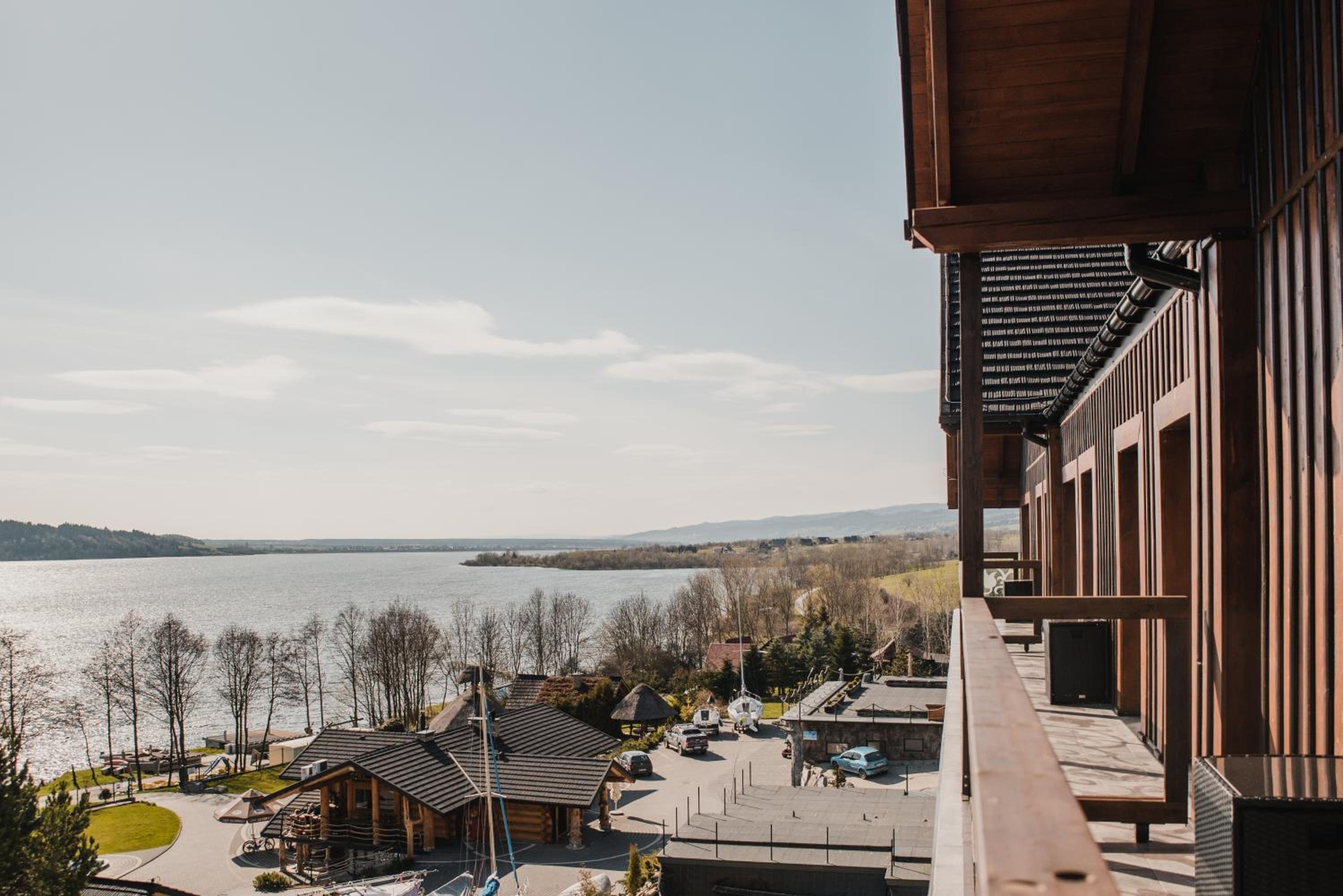 apartament Czorsztyn WIDOK - pierwsza linia brzegowa - 3 piętro - widok na jezioro - view 5