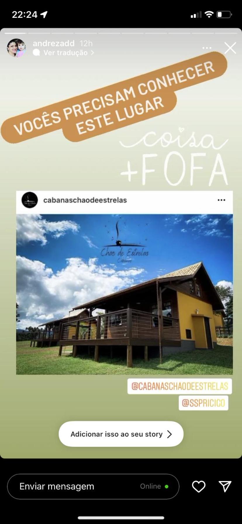Chão de Estrelas Cabanas