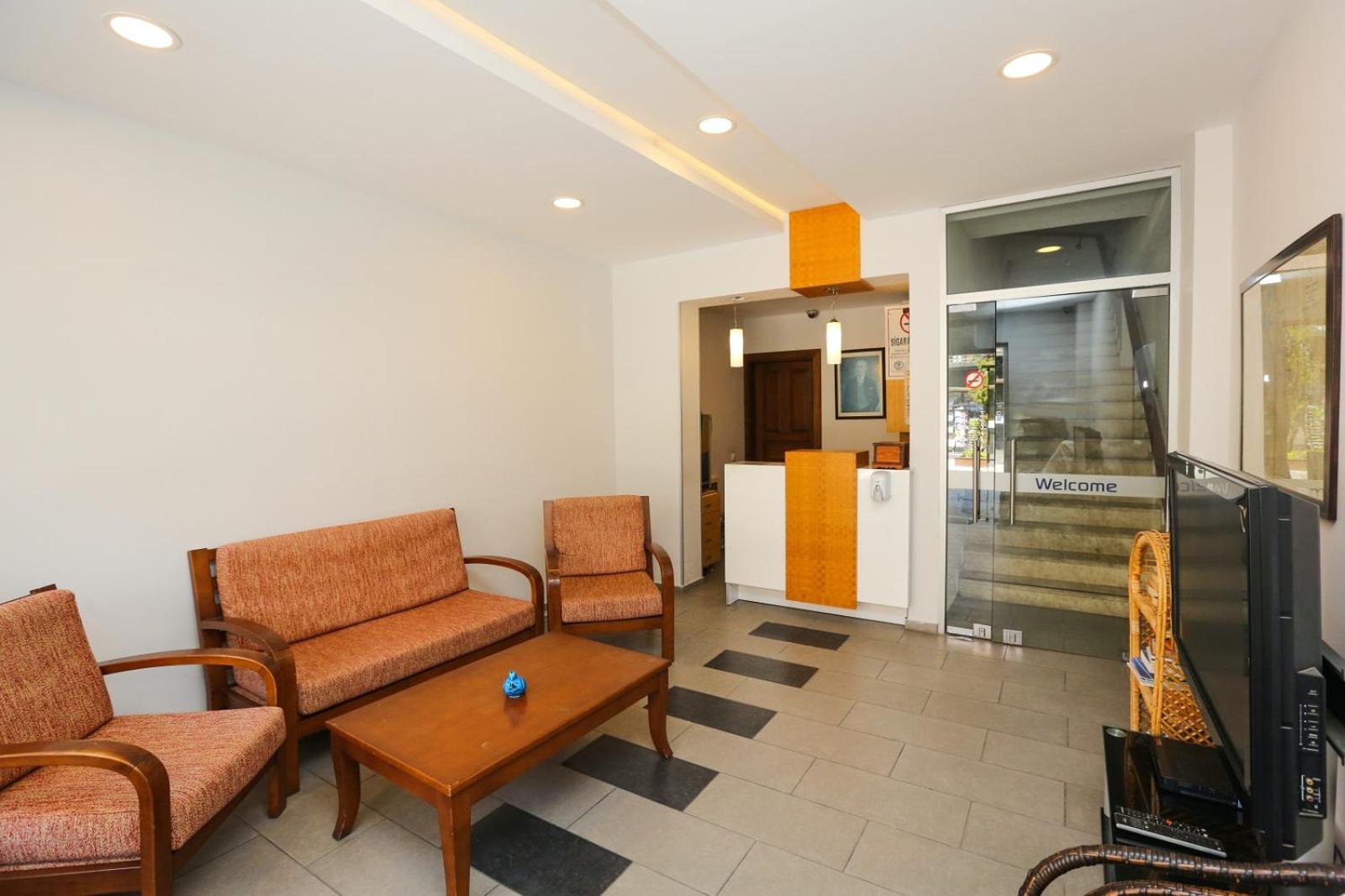 hotel reception