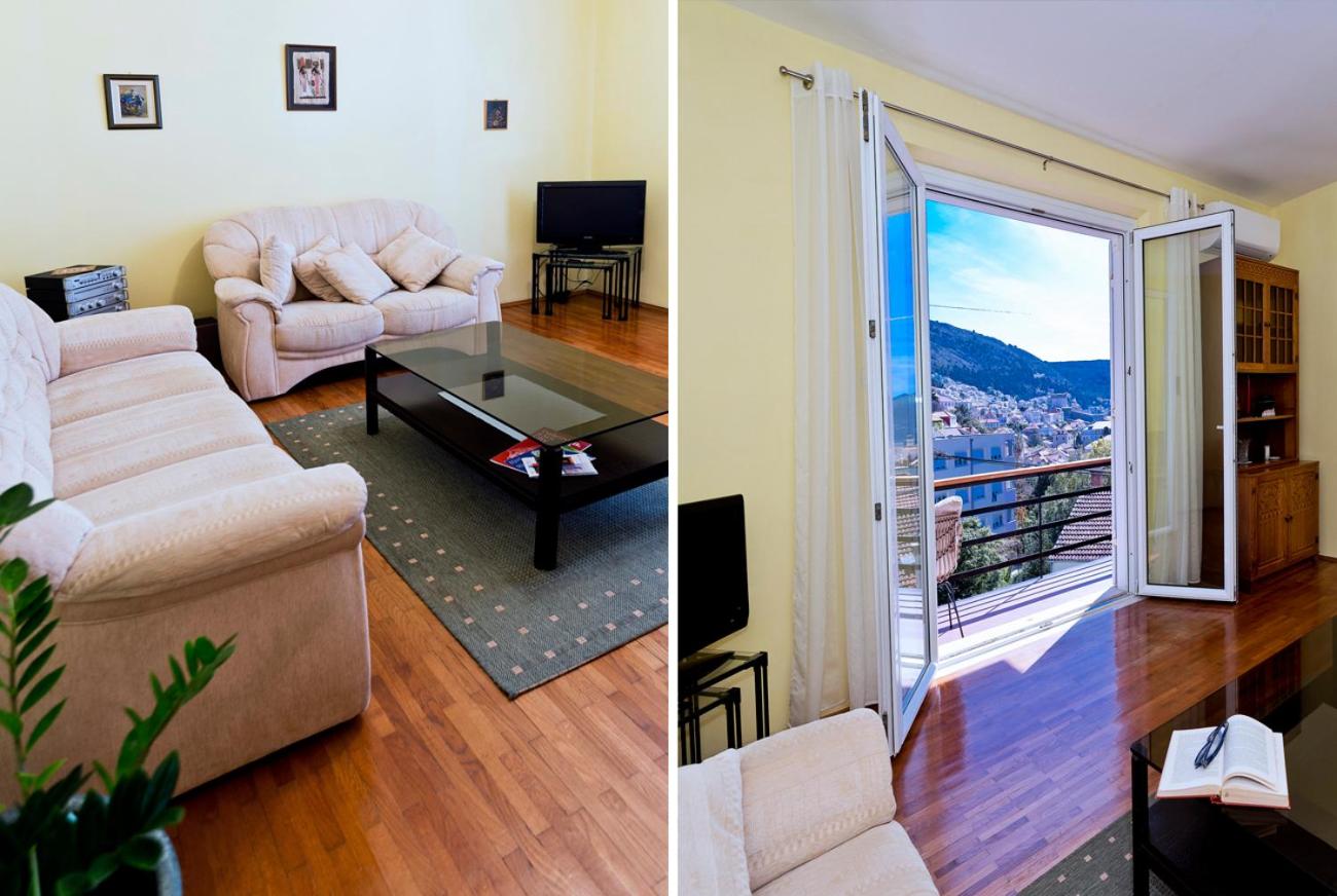 Comfortable Neda 58m2 next to beach&Old Town, beautiful location