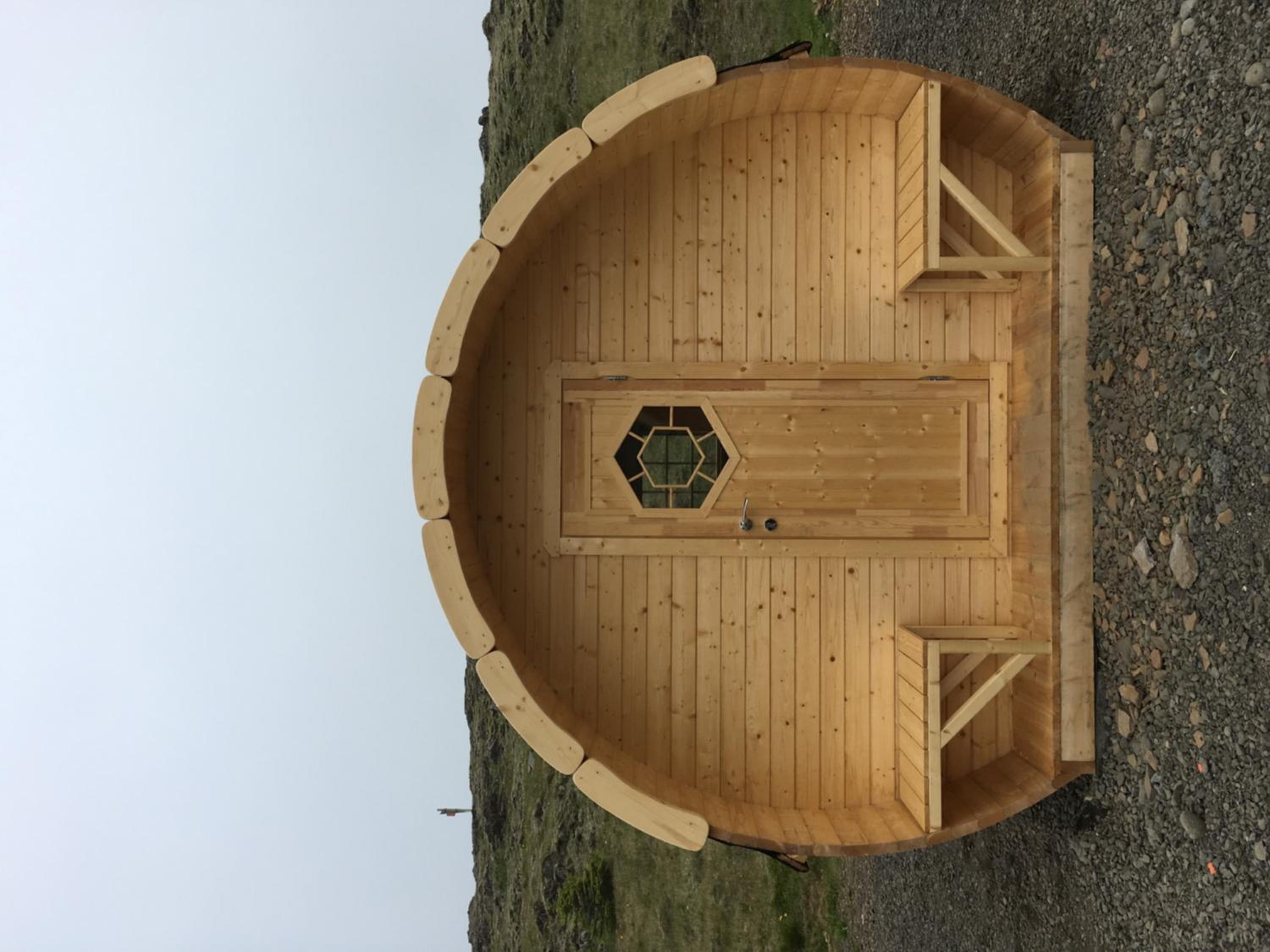 Framtid Camping Lodging Barrels