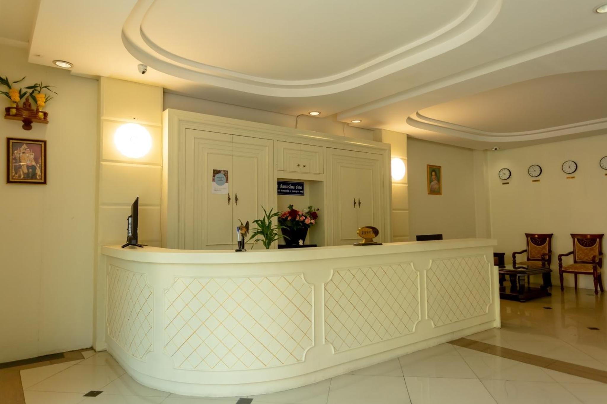 hotel reception