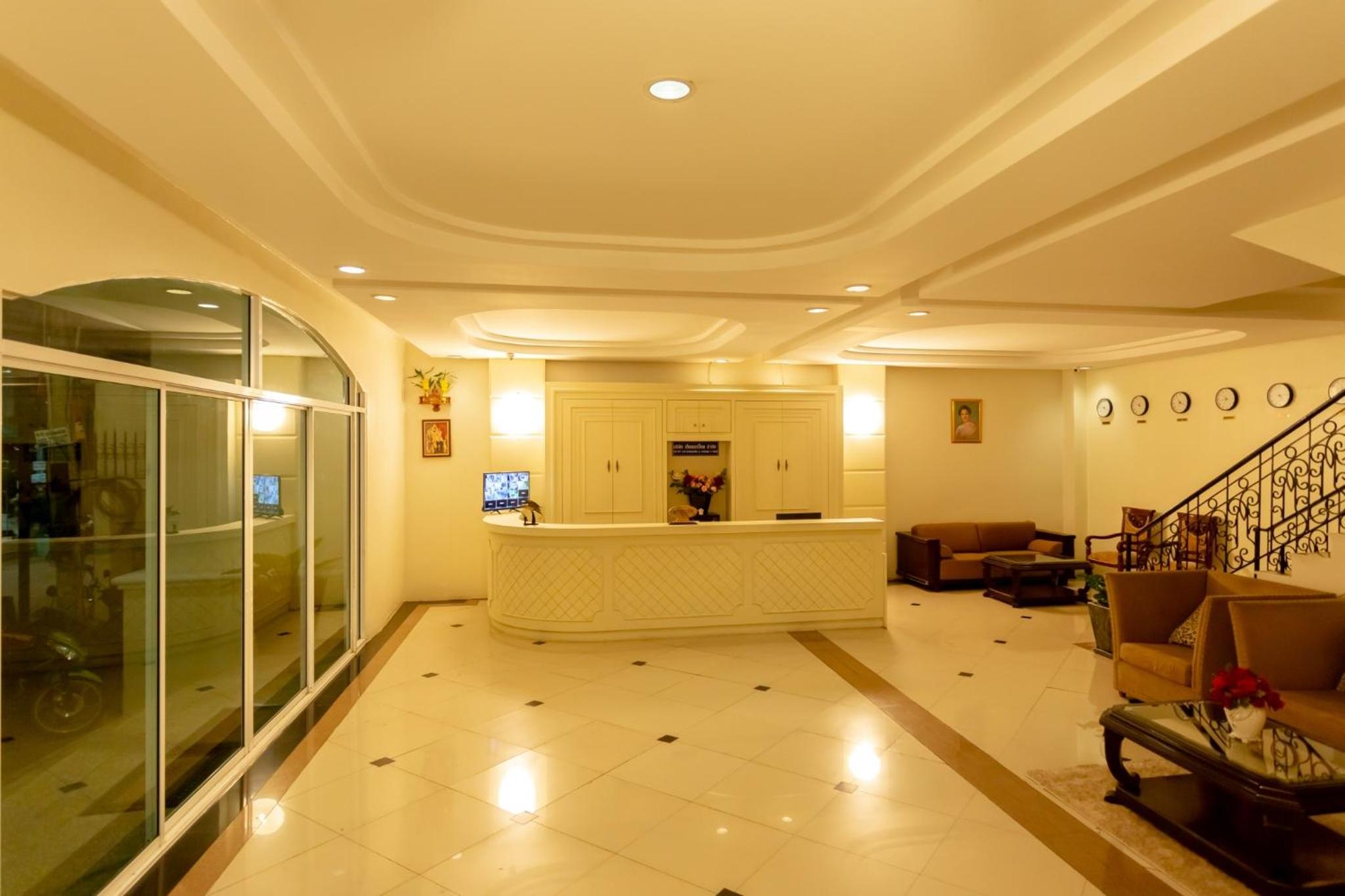 hotel reception