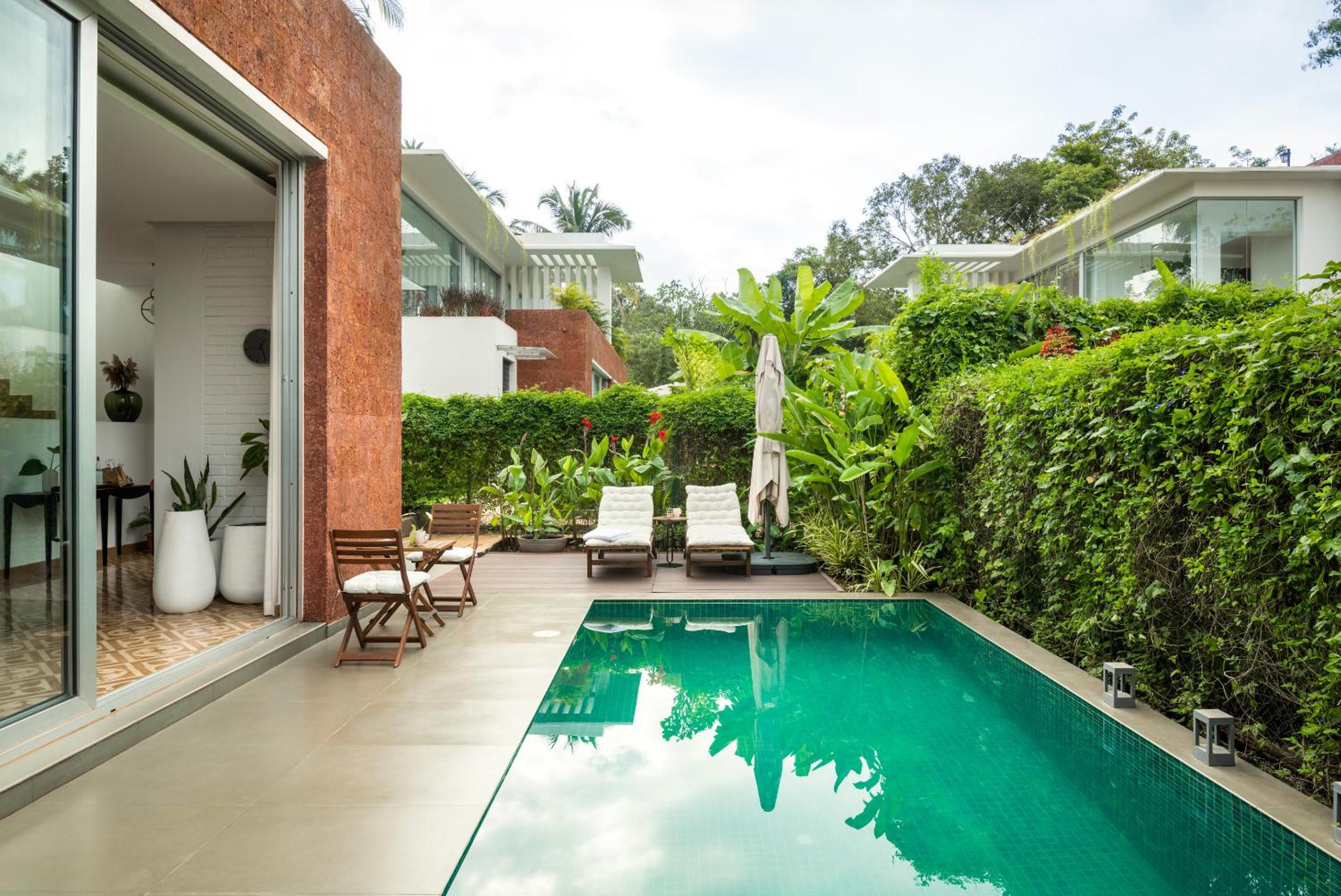 La Sierra by The Blue Kite - 2 & 3BHK Villas near Anjuna & Vagator Beach with Private Pool, Terrace, Garden, Kitchen & Security view 5