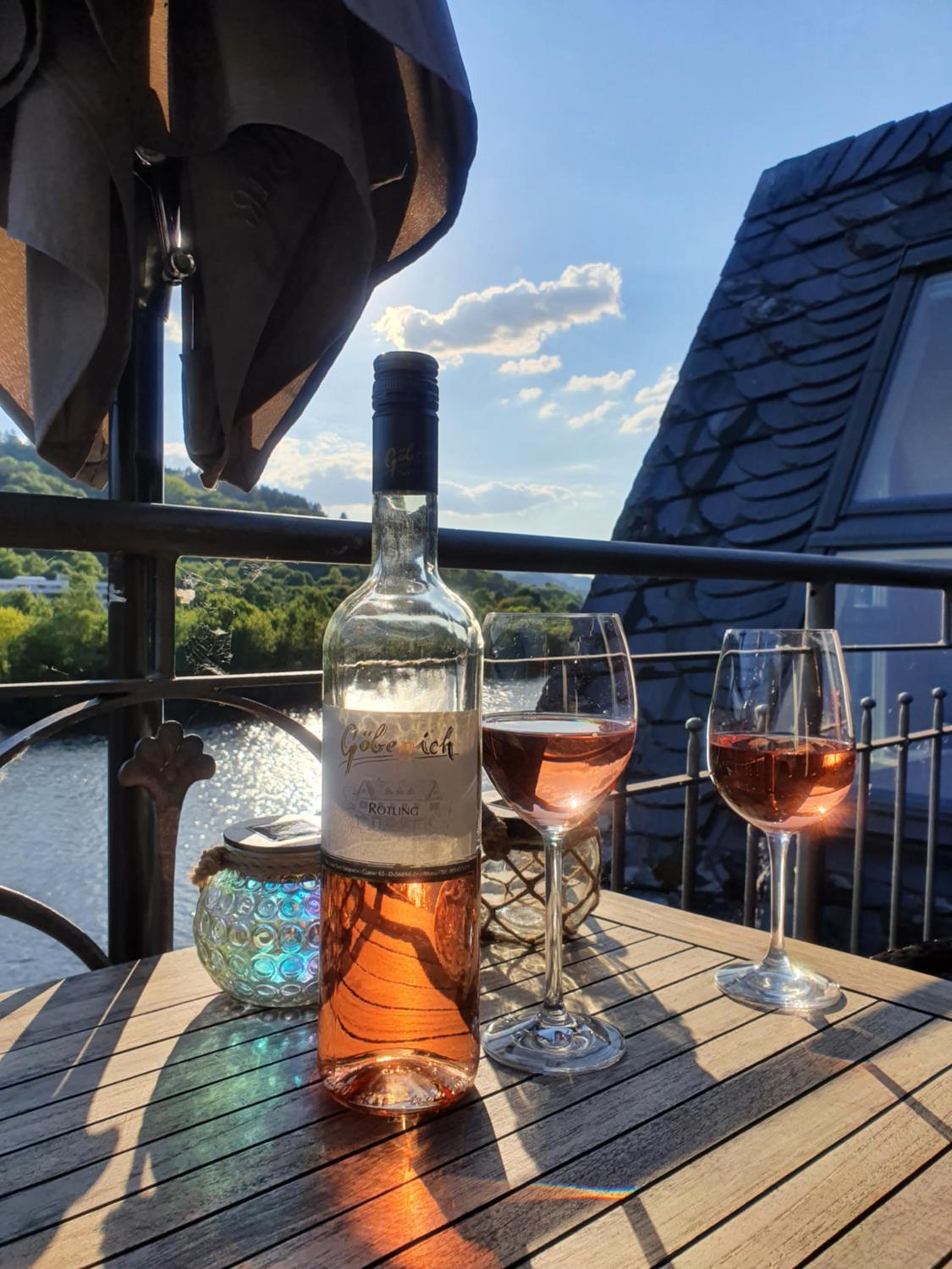 Ferienhaus Inselblick in Traumlage mit Balkon und Panoramablick