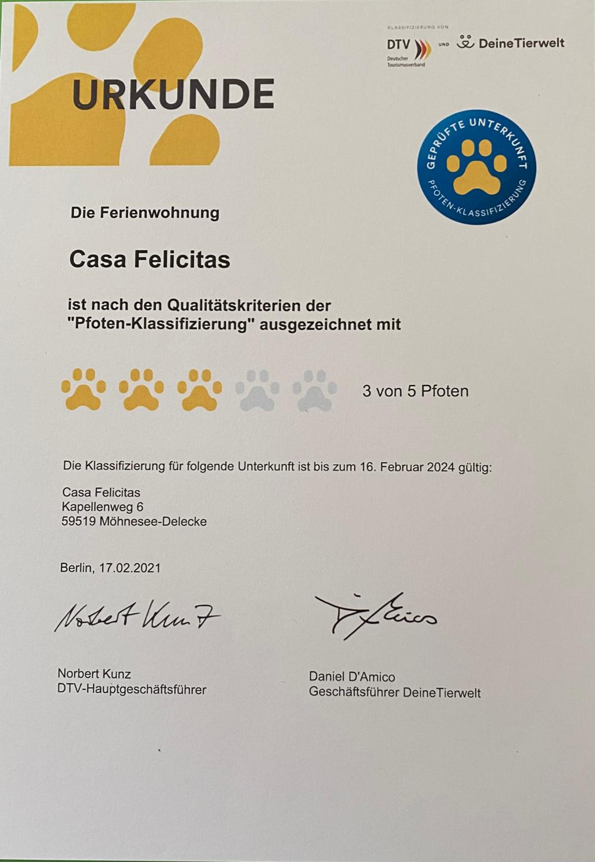 Casa Felicitas Fewo und Studio