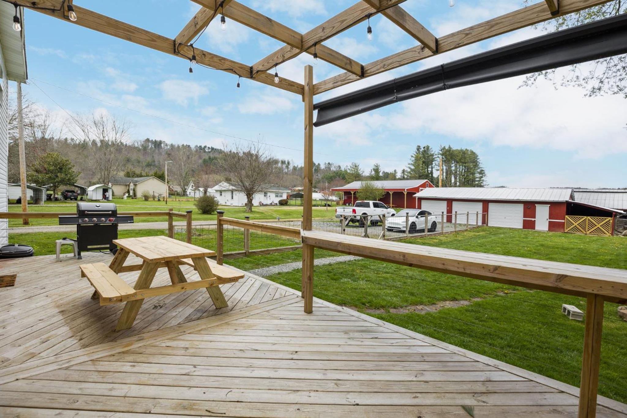 Charming 4 bedroom farmhouse with large backyard for entertaining view 5