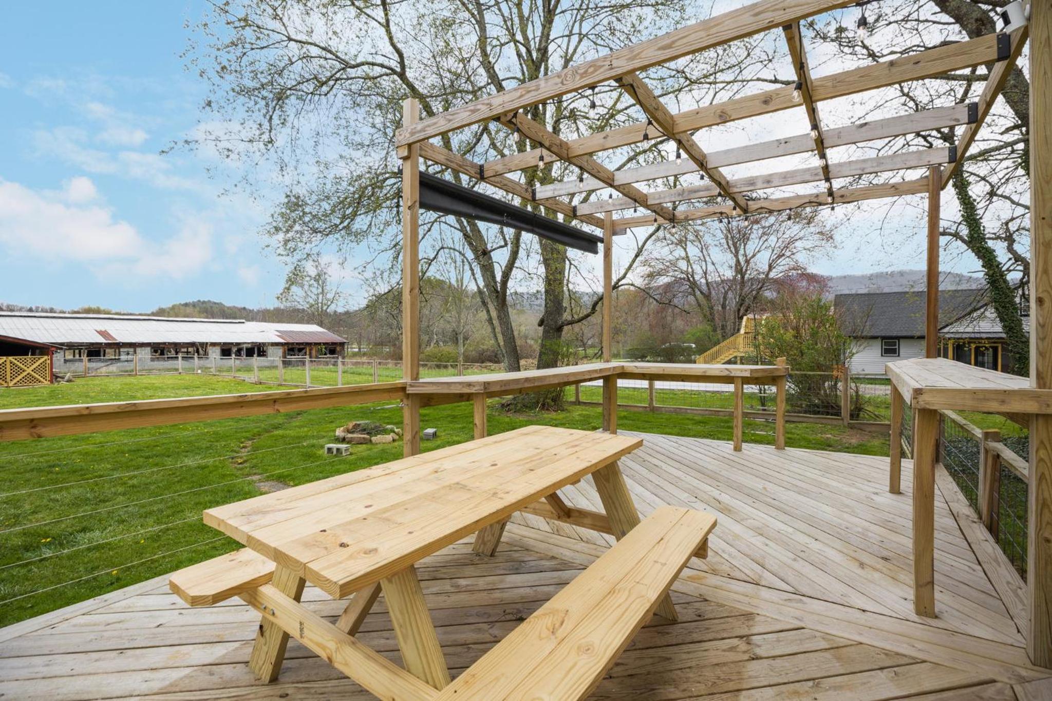 Charming 4 bedroom farmhouse with large backyard for entertaining view 4