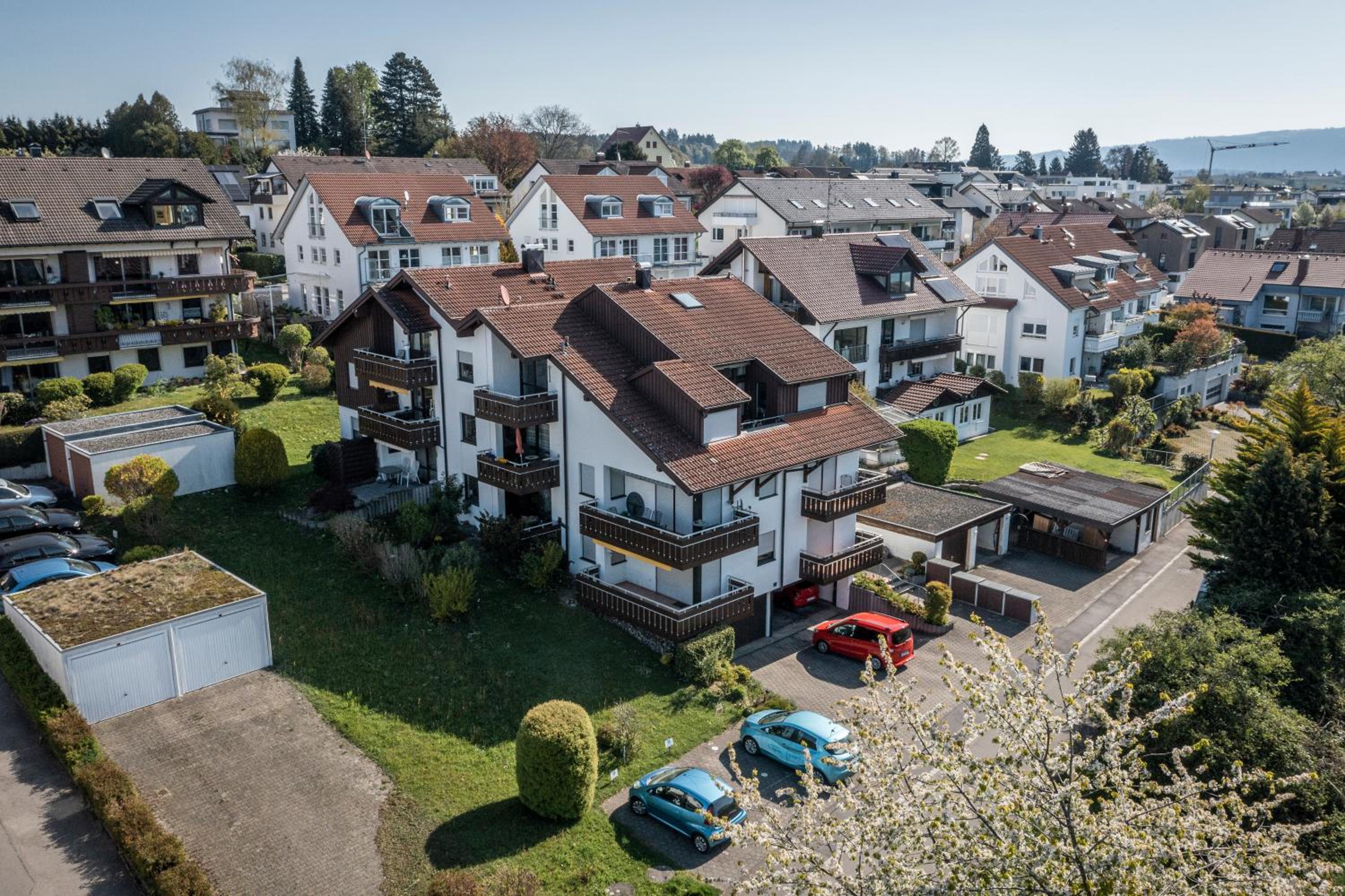 Ferienwohnung Seeblick mit Blick auf die Alpen view 5
