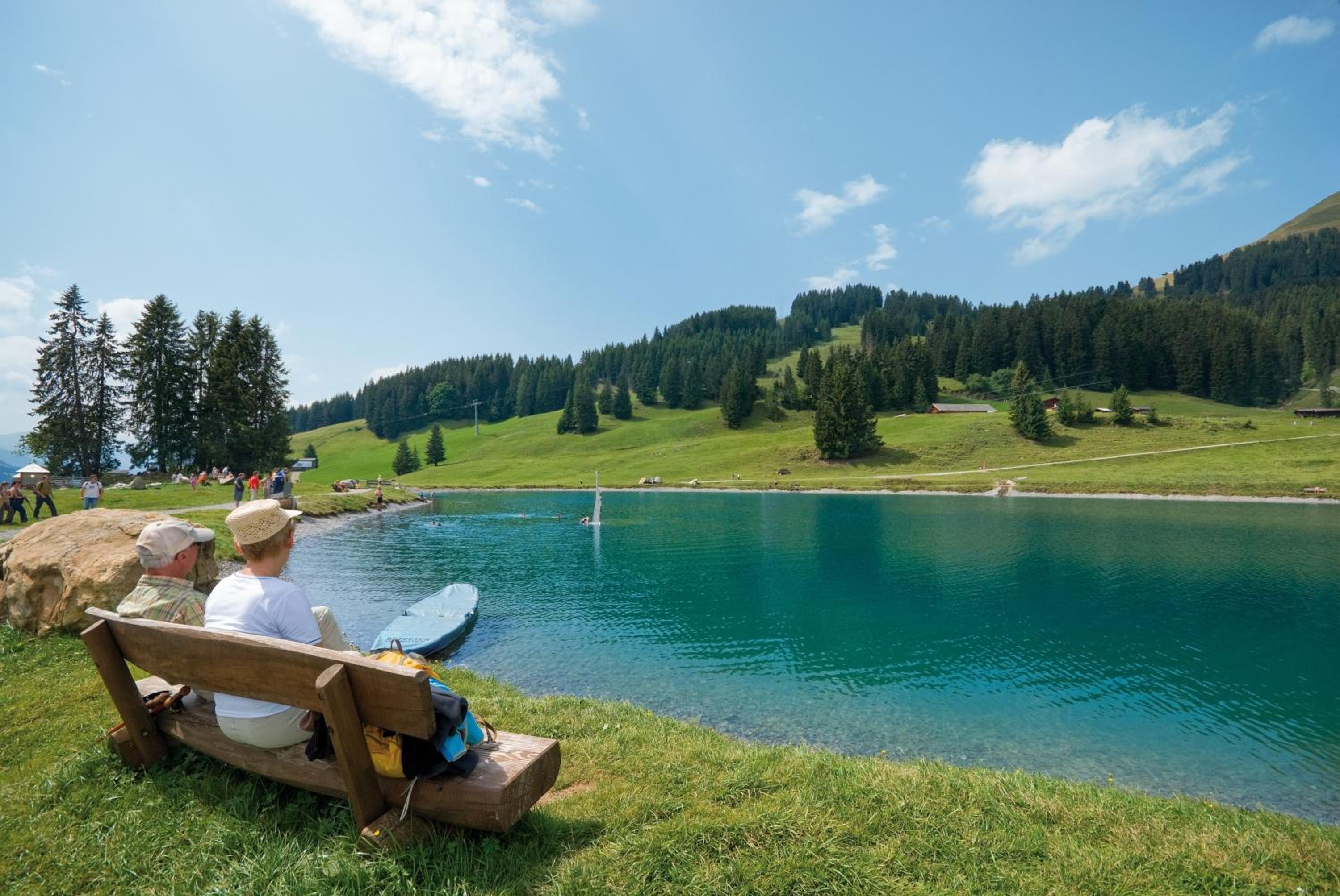 Blick auf's Schloss