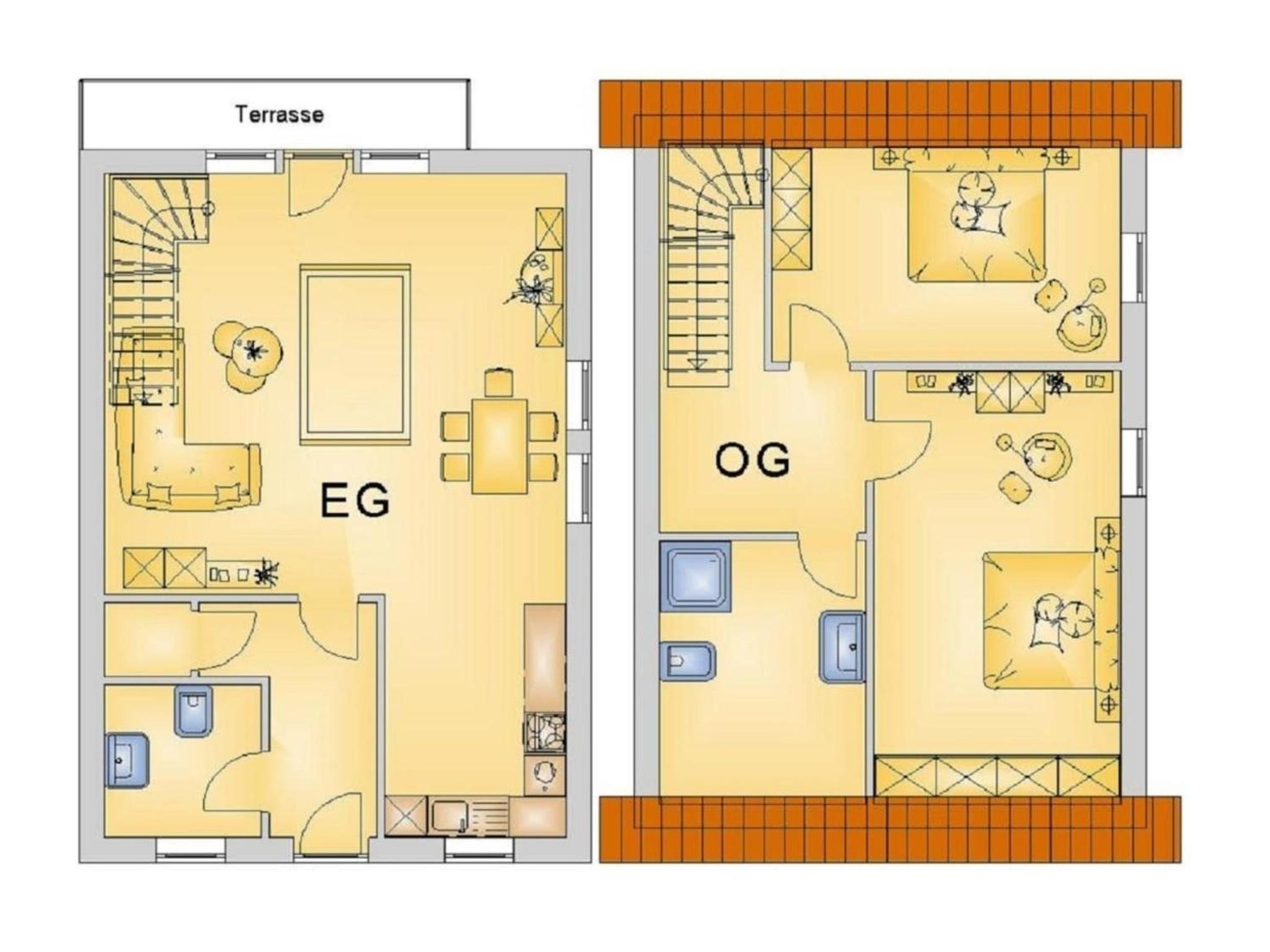 Ferienhaus Nr 24, Typ A, Ferienanlage Blauvogel, Hasselfelde, Harz