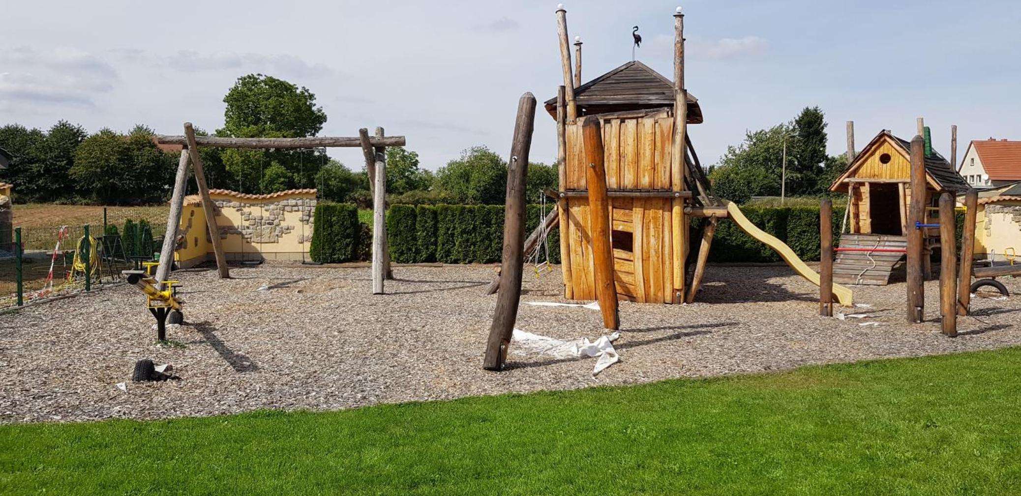 Alten Bahnhof Oberdorla/ Thüringen