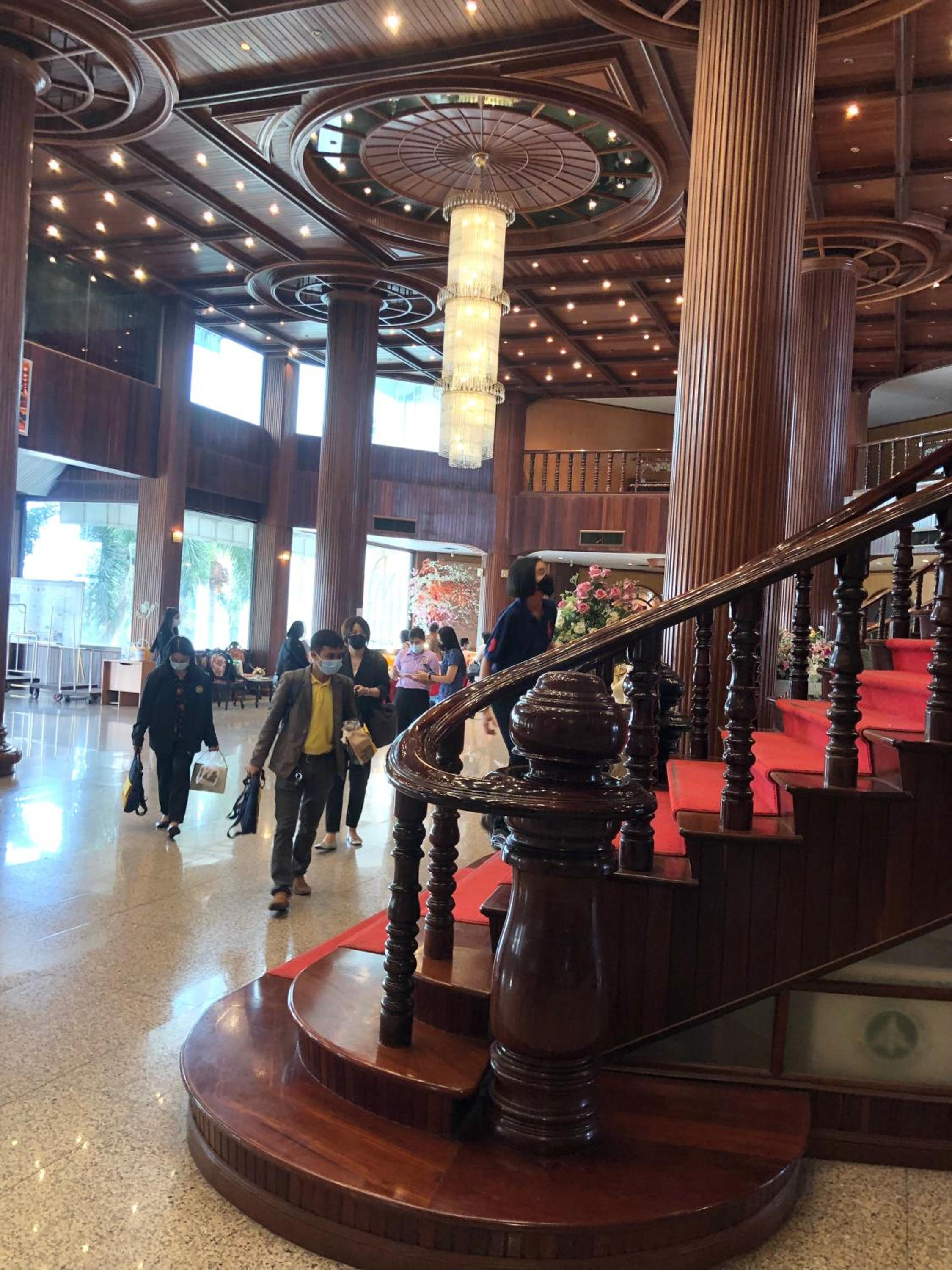 hotel reception