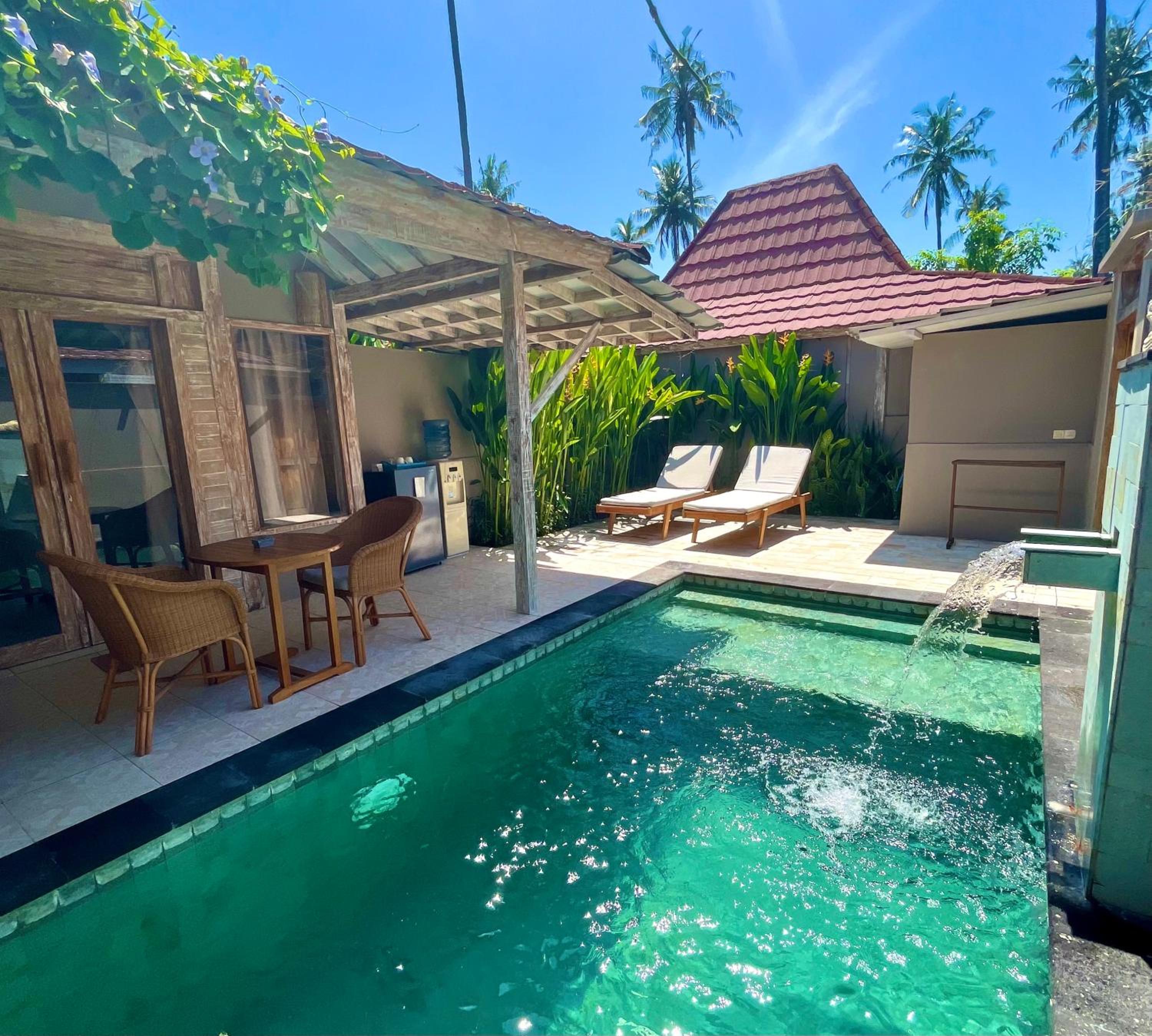 GiliZen Resort - Private Pool Villas view 2