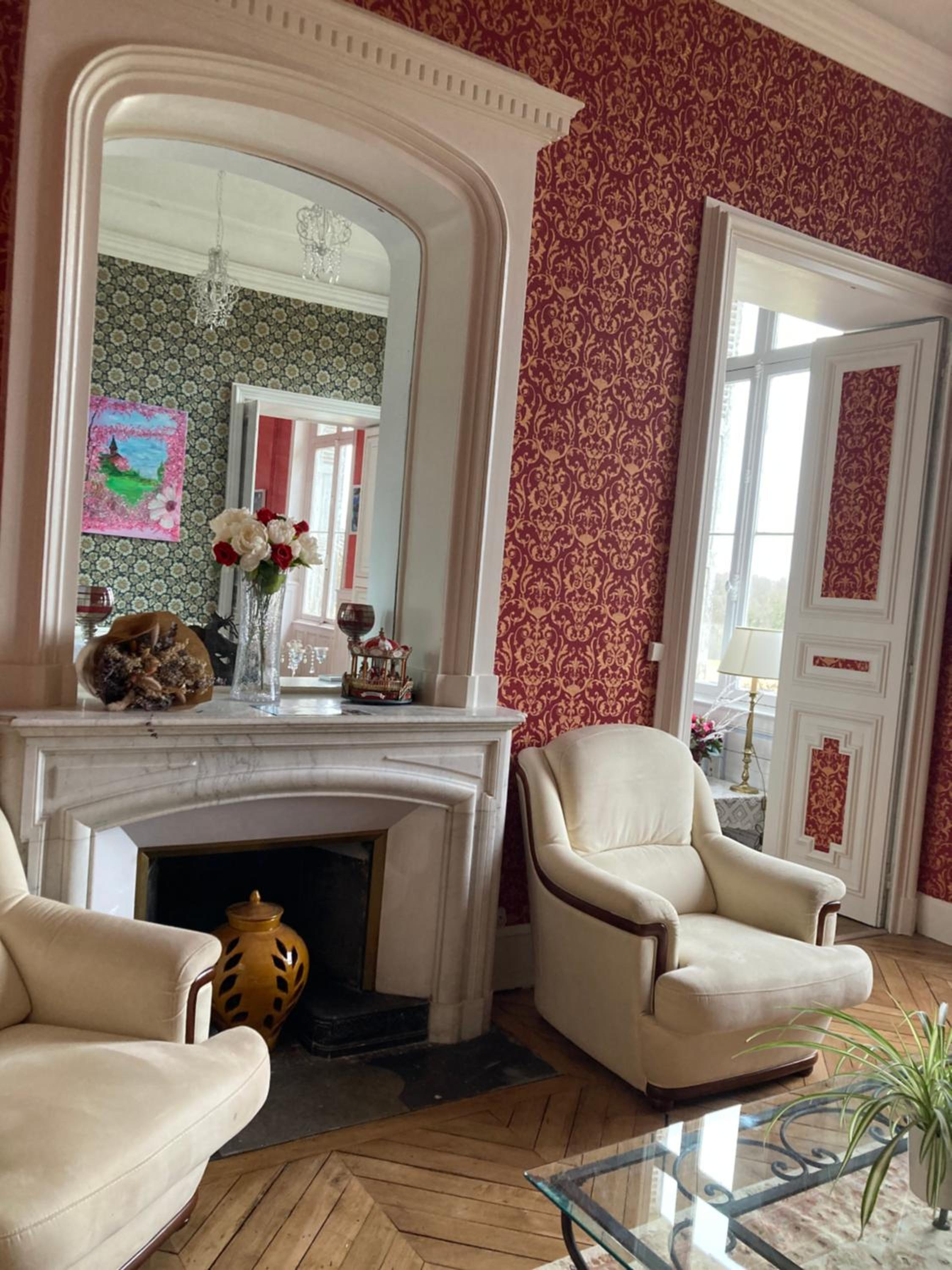 Château de la Bouchatte chambre les Roses view 3