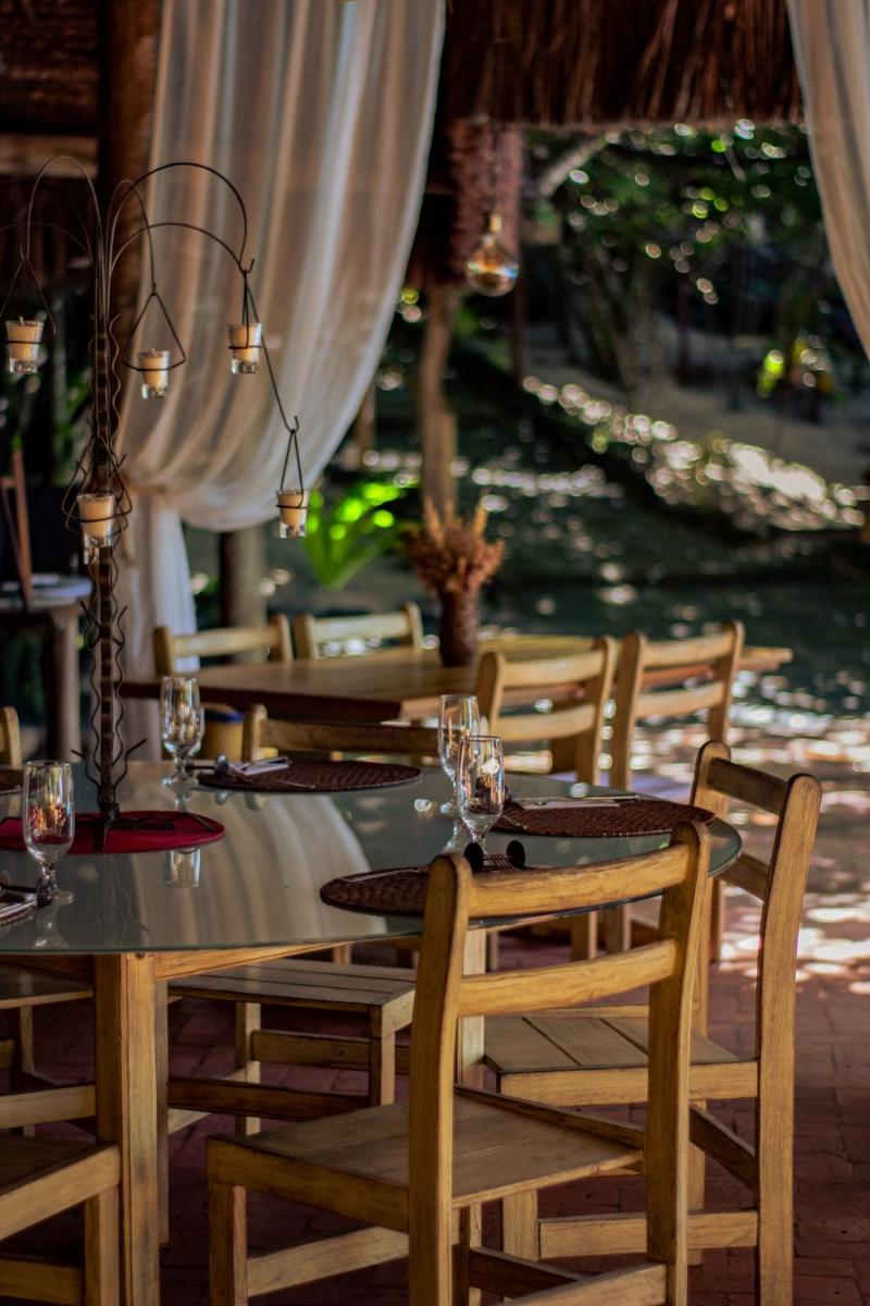 outdoor BBQ area