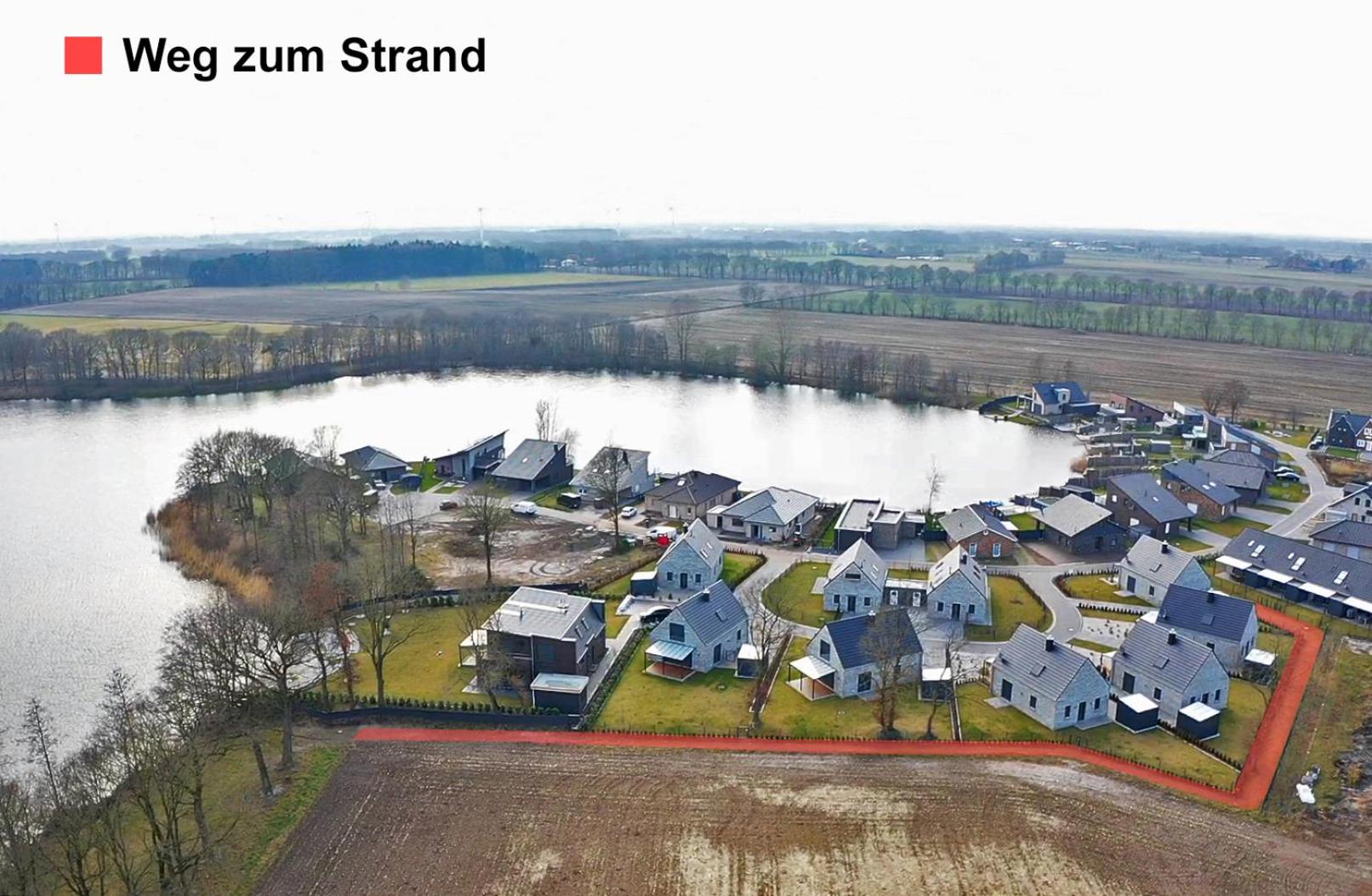 Haus Seerose direkt am Harkebrügger See Neubau!
