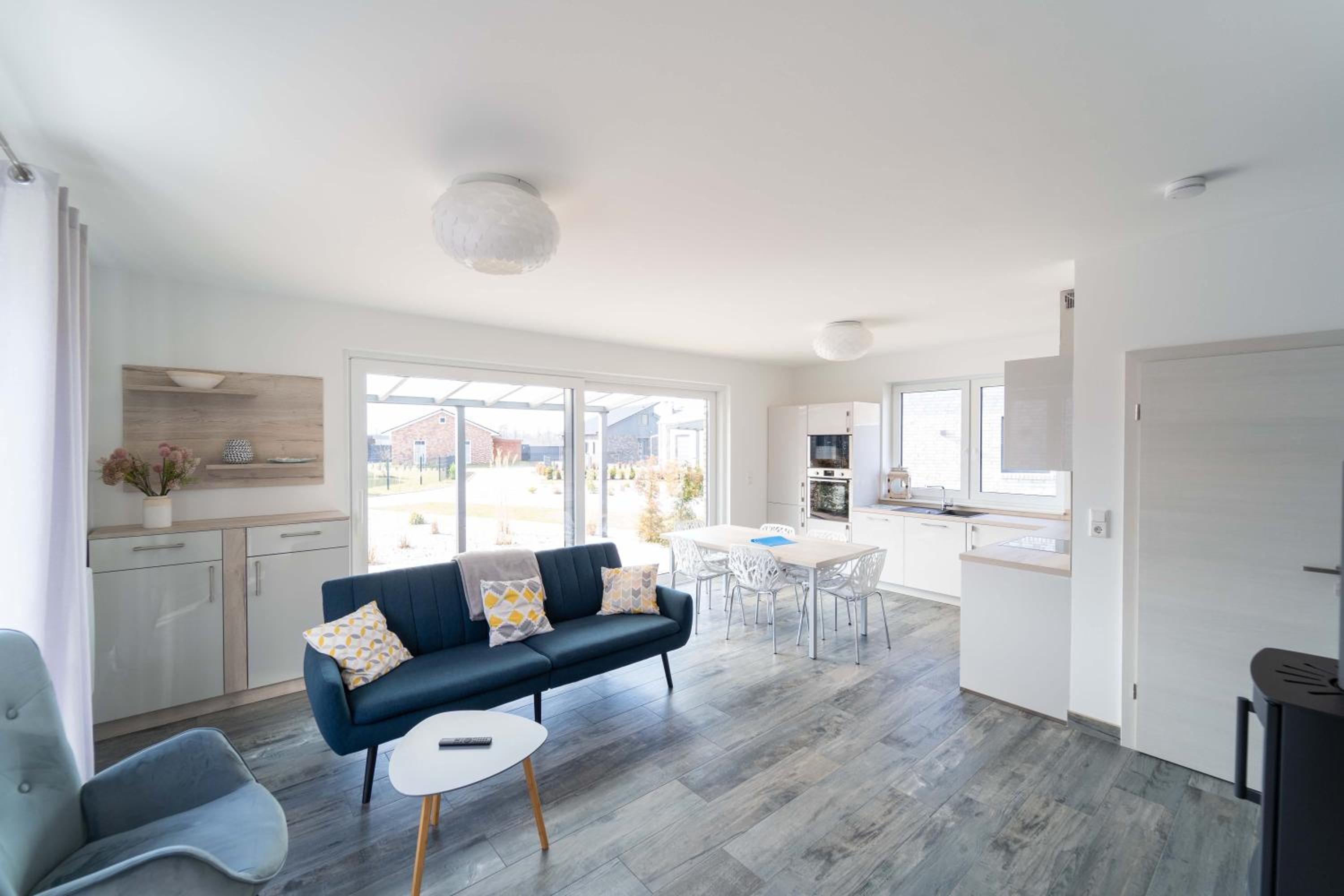 Ferienhaus Seebrise am Harkebrügger See mit Sauna und Kamin