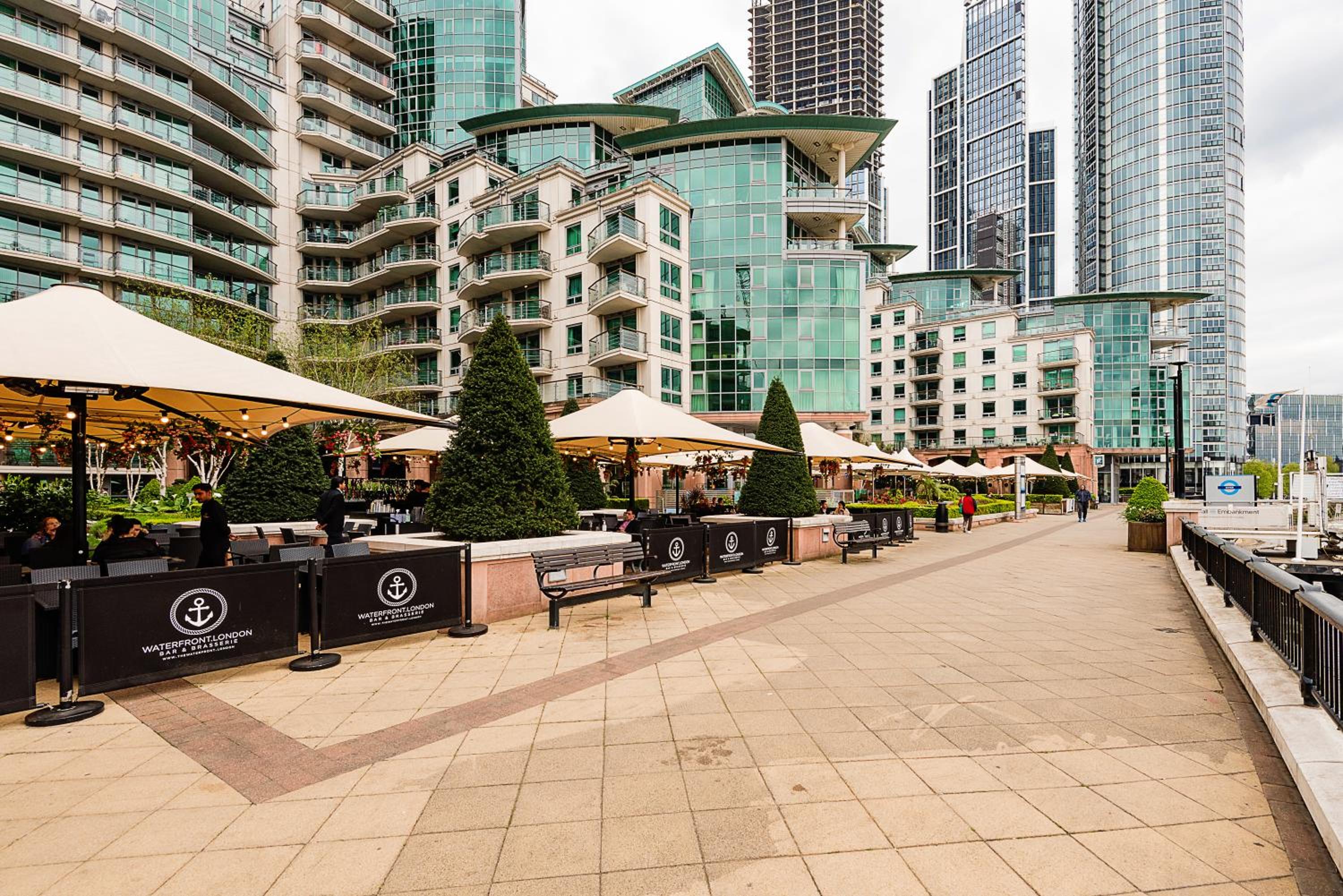 outdoor bbq area