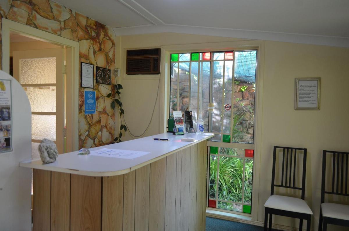 hotel reception