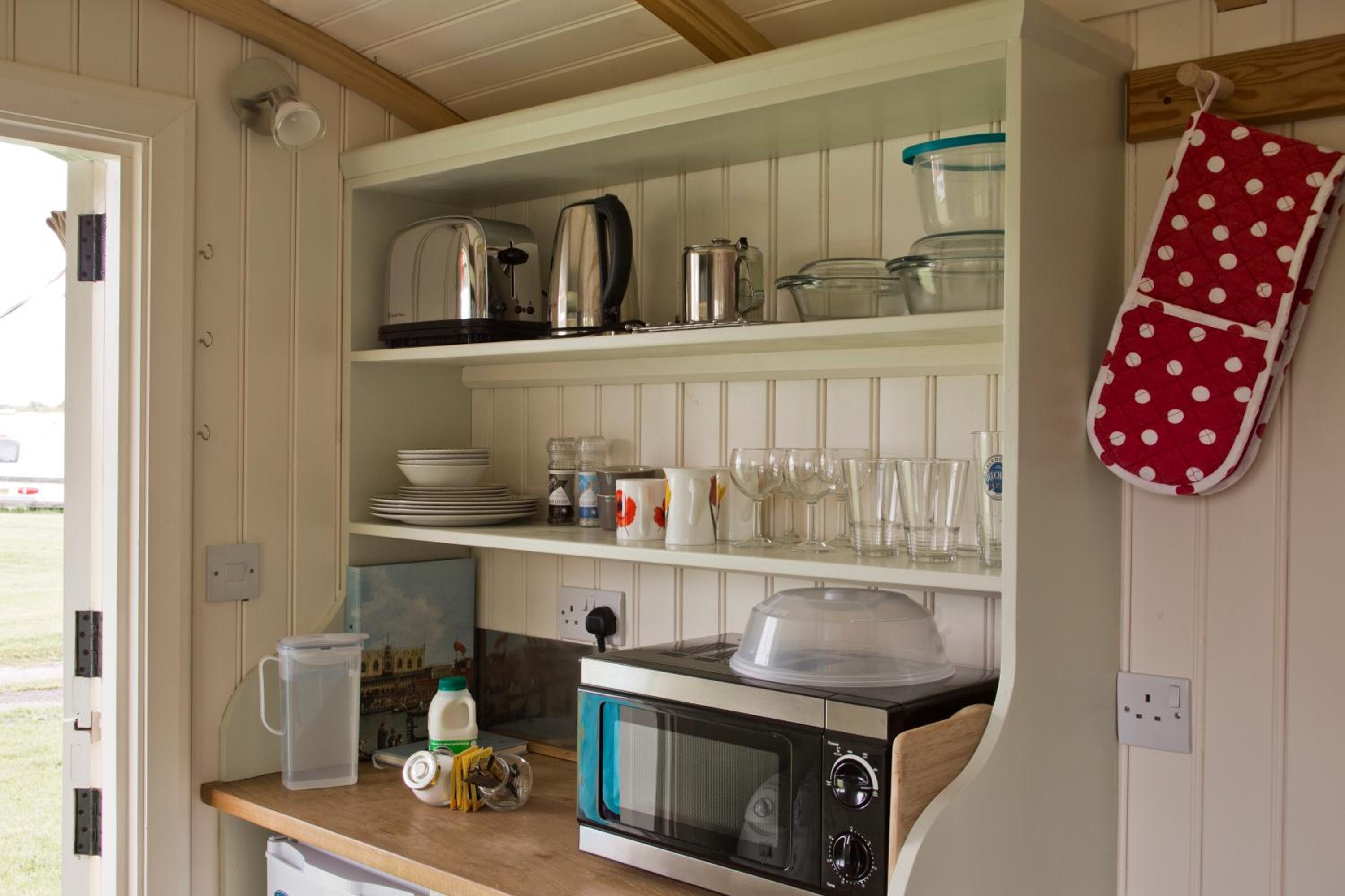 Mill Farm Shepherds Hut view 2
