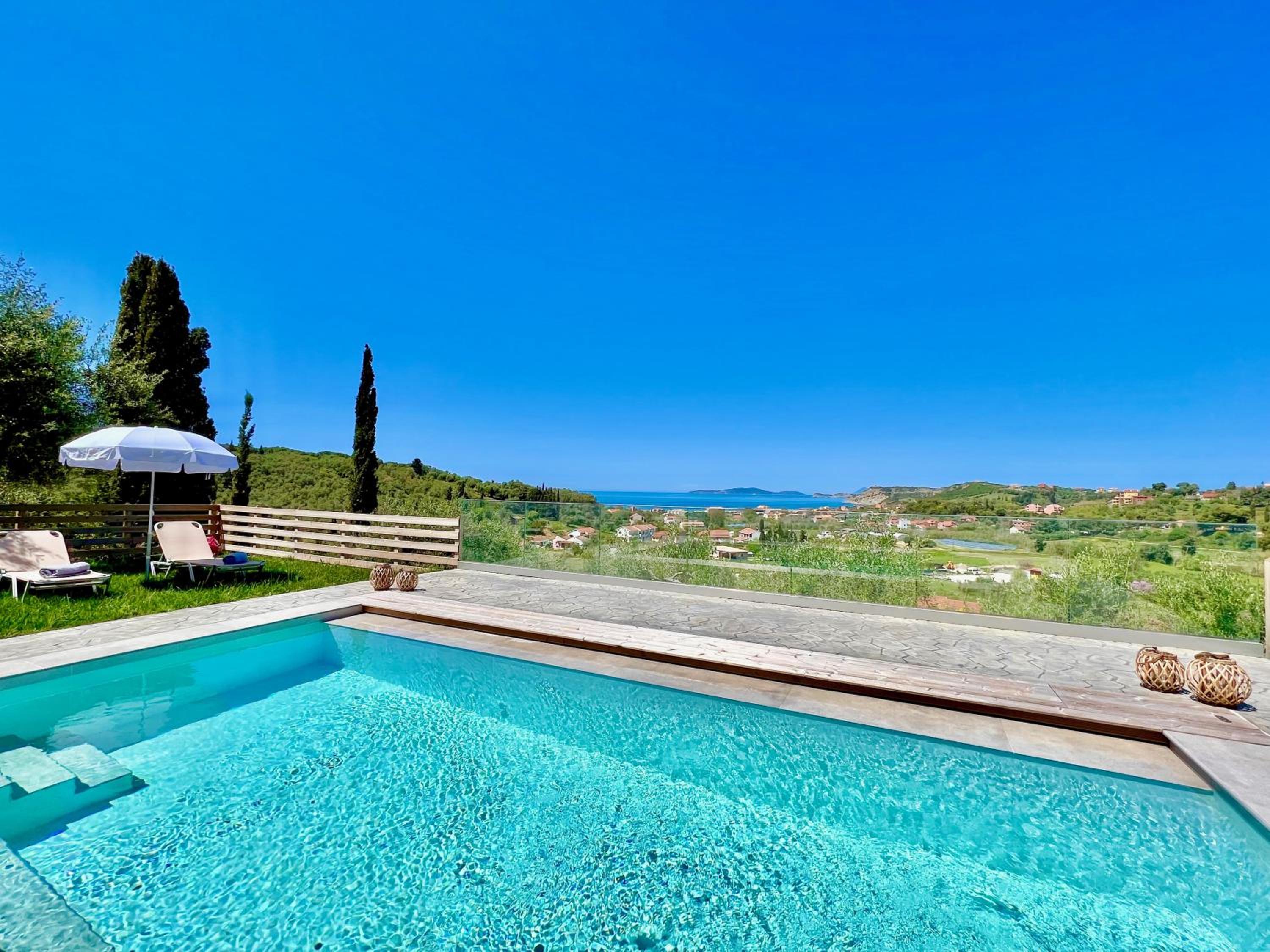 Luxury Villa Makris with private heatable pool by DadoVillas view 4