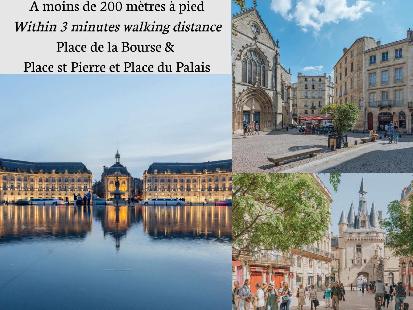 Apparts en ville Place de la Bourse