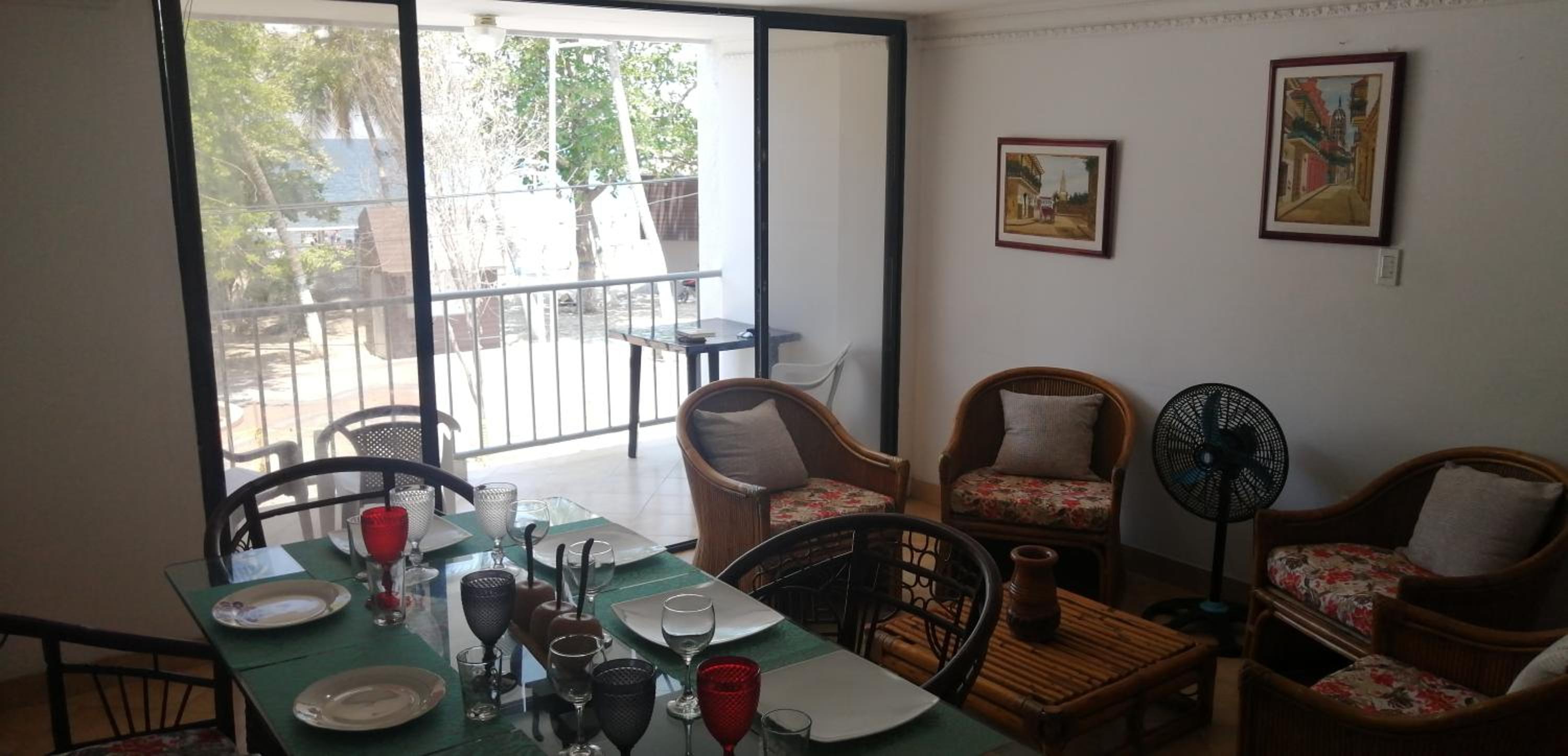 Hermoso apartamento frente al mar en el rodadero