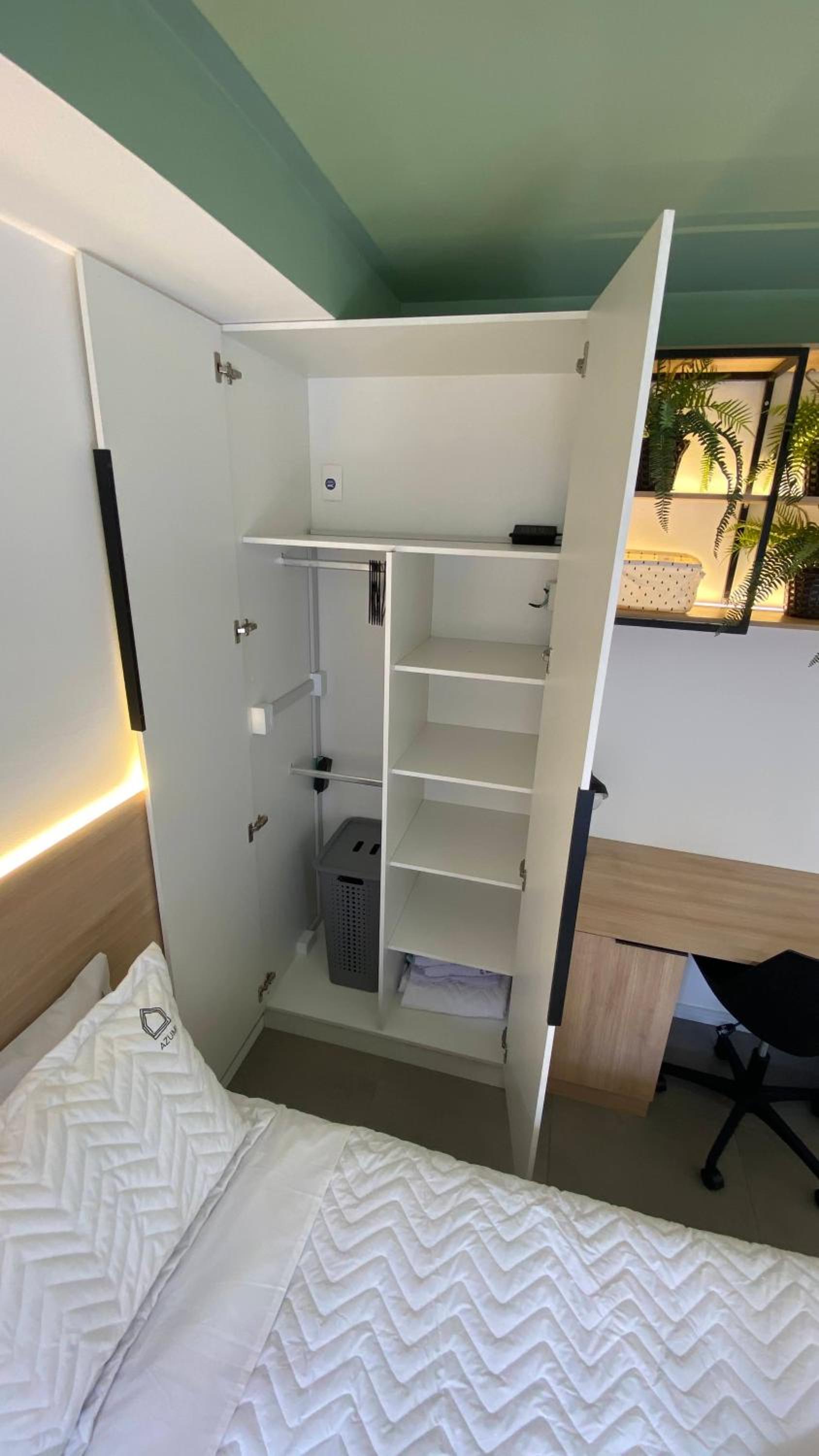 Apartamento para renovar as energias - Cama Queen