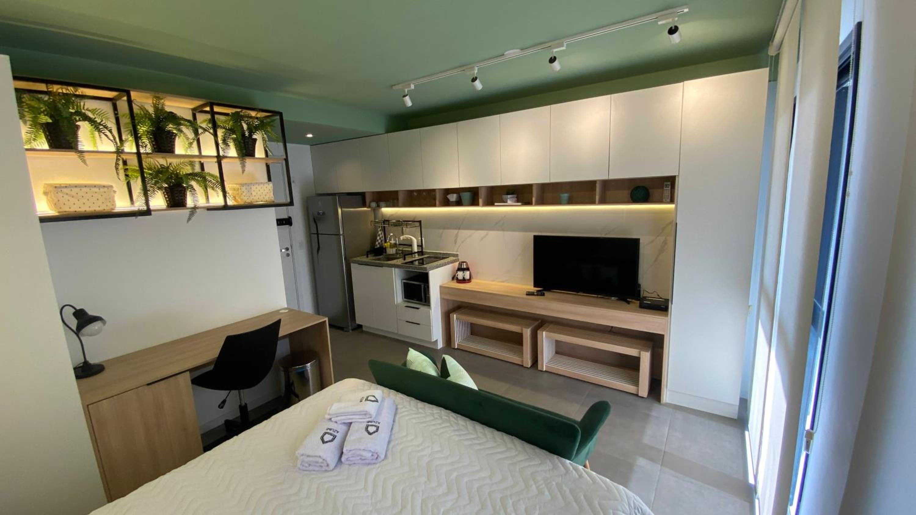Apartamento para renovar as energias - Cama Queen