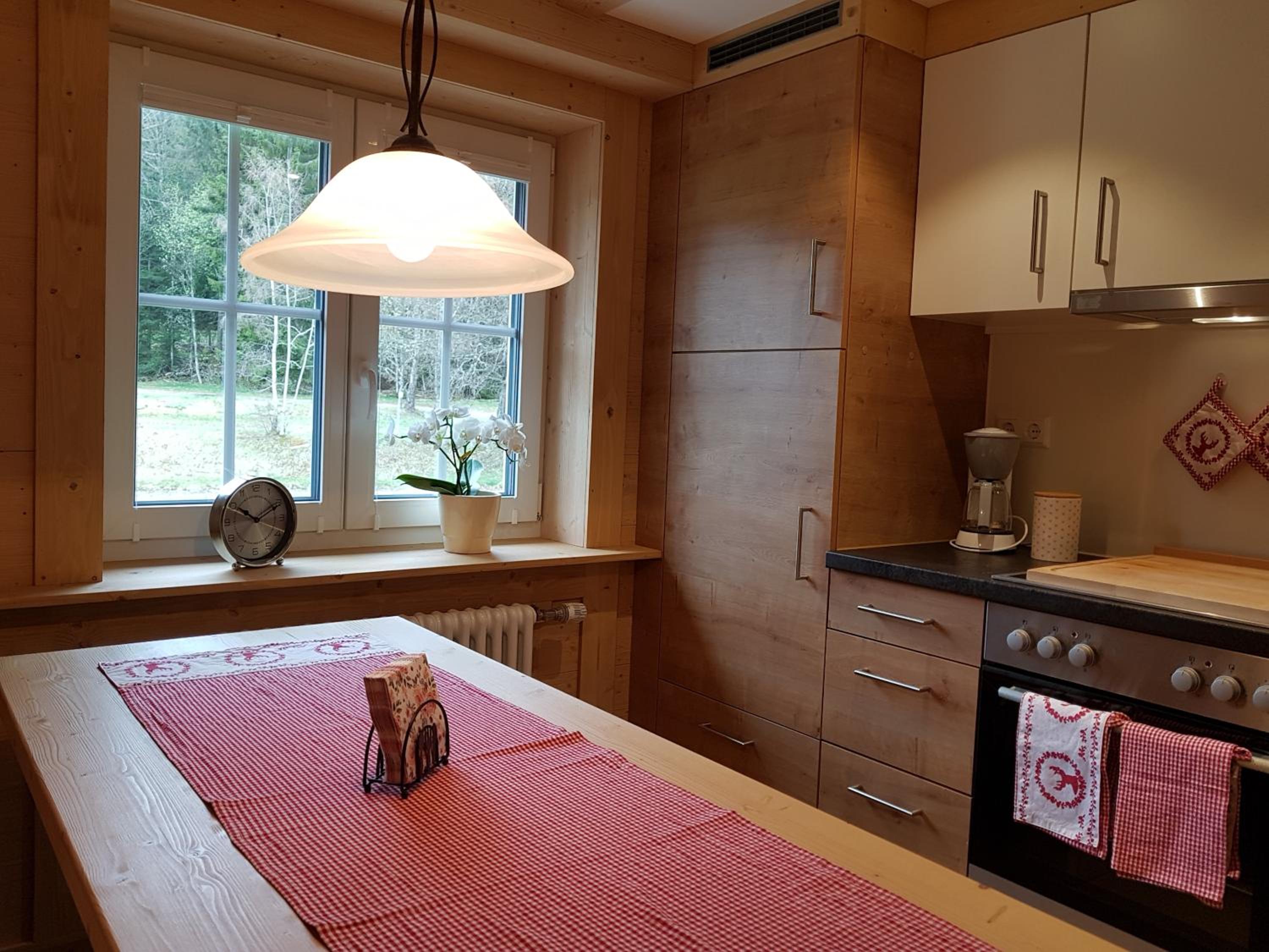 Ferienwohnung Waldrauschen in der Höhenpension Glashütte