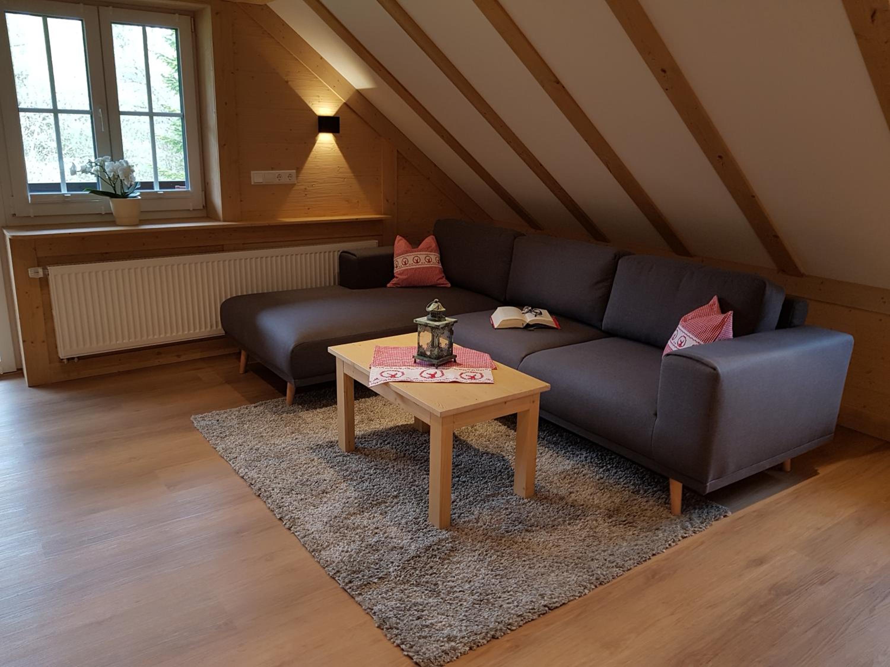 Ferienwohnung Waldrauschen in der Höhenpension Glashütte
