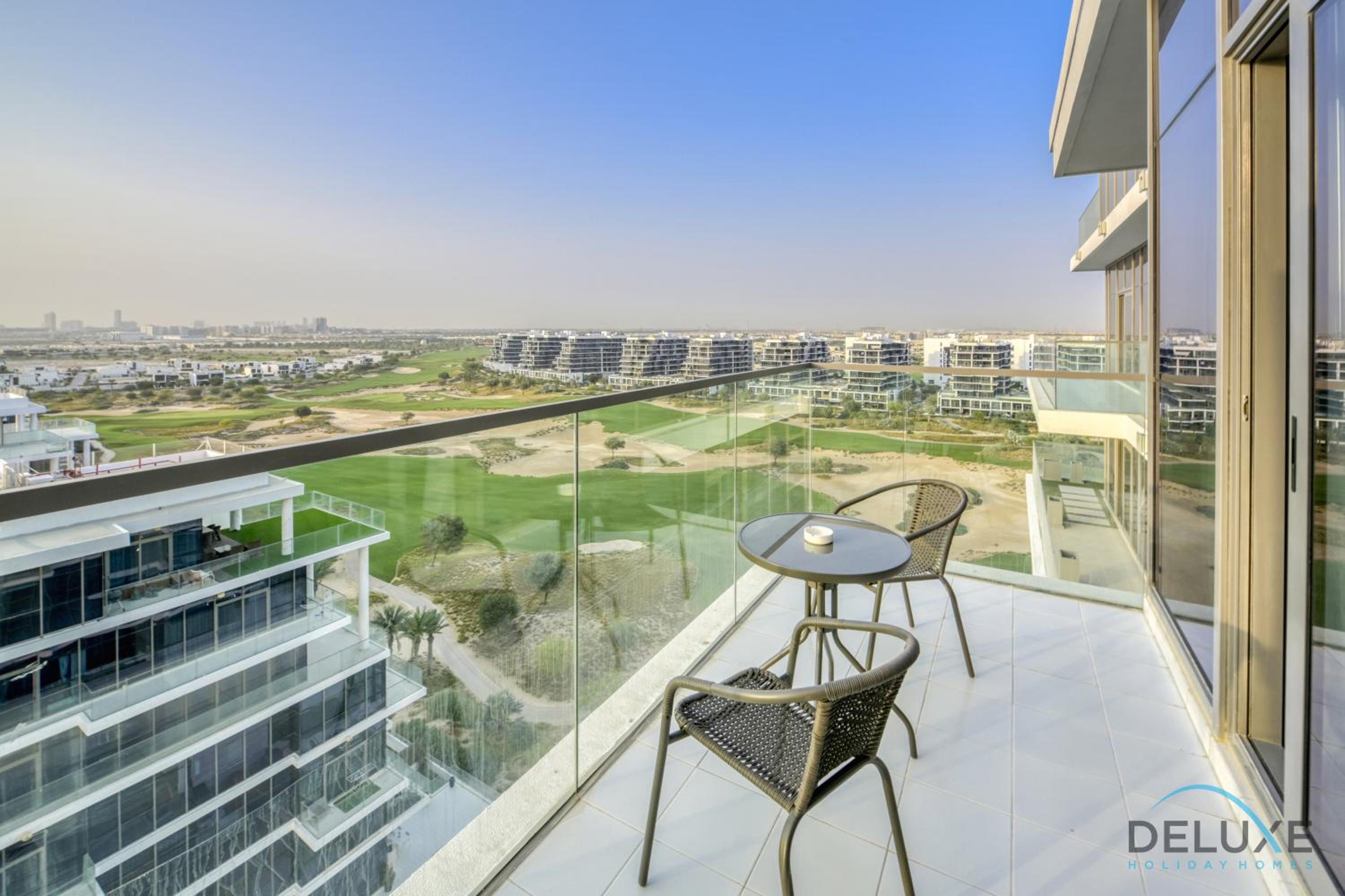 Sunlit Studio at Golf Promenade 2A DAMAC Hills By Deluxe Holiday Homes