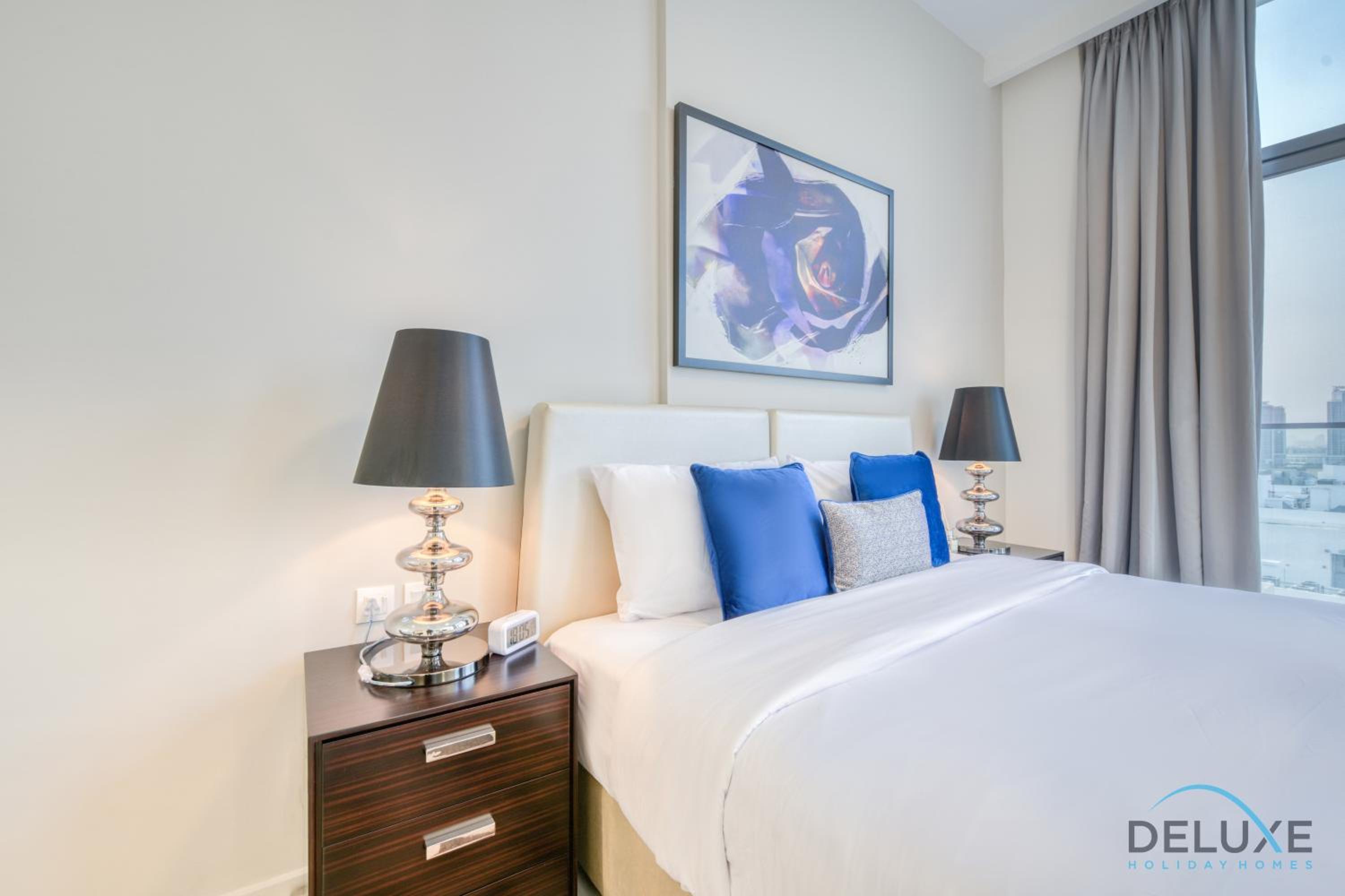 Sunlit Studio at Golf Promenade 2A DAMAC Hills By Deluxe Holiday Homes
