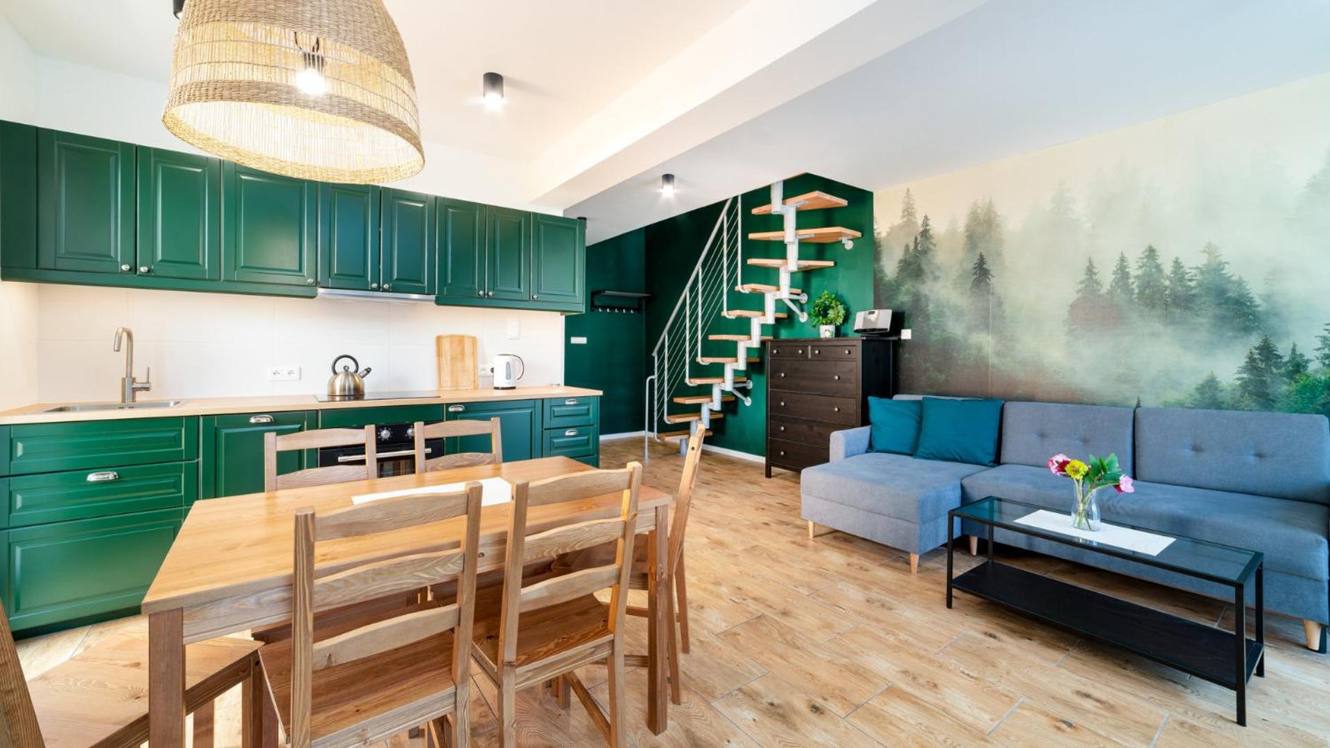 Wonder Home - Domki górskie wolnostojące z prywatnymi tarasami - zielona okolica