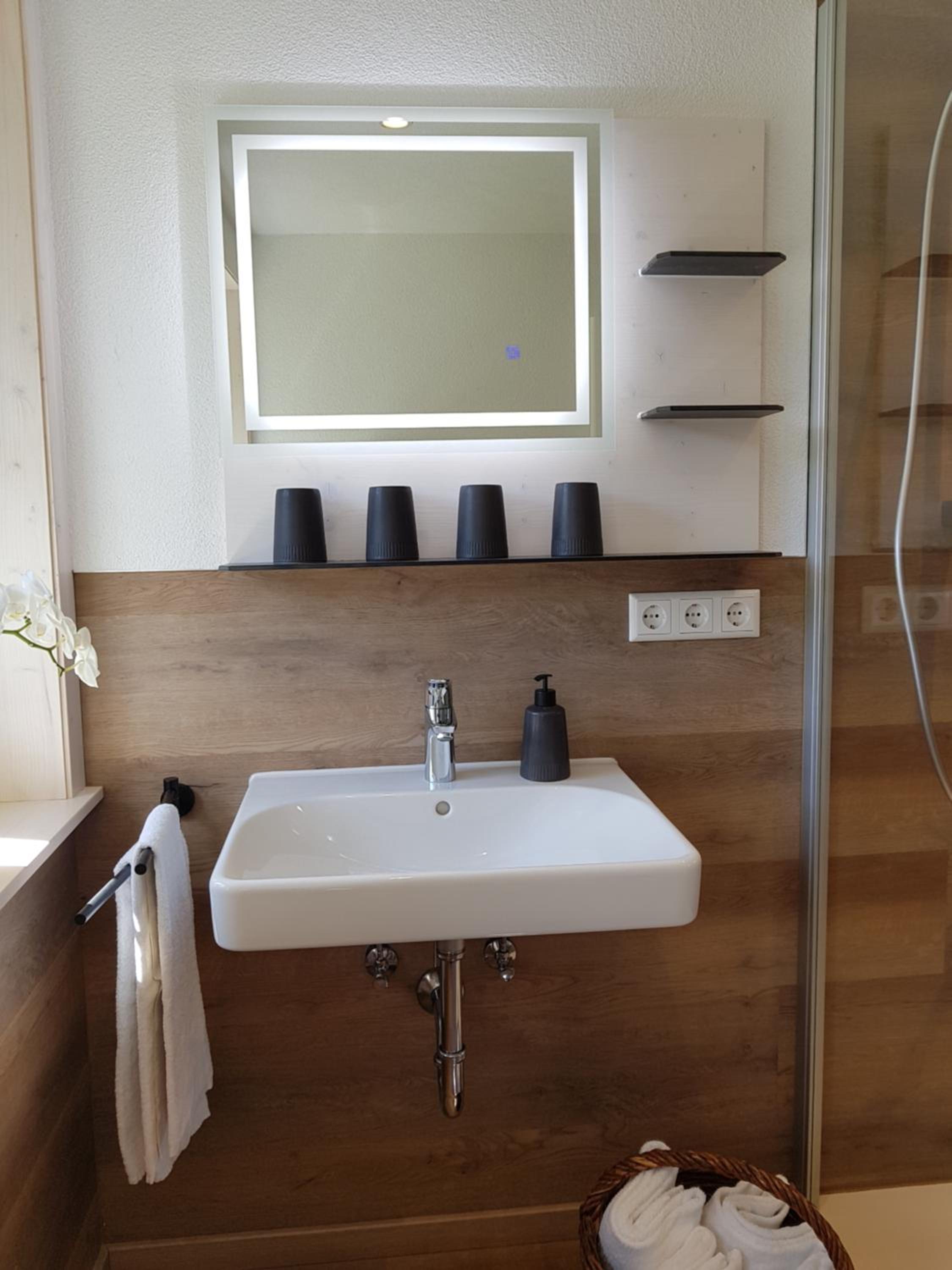 Ferienwohnung Waldrauschen in der Höhenpension Glashütte